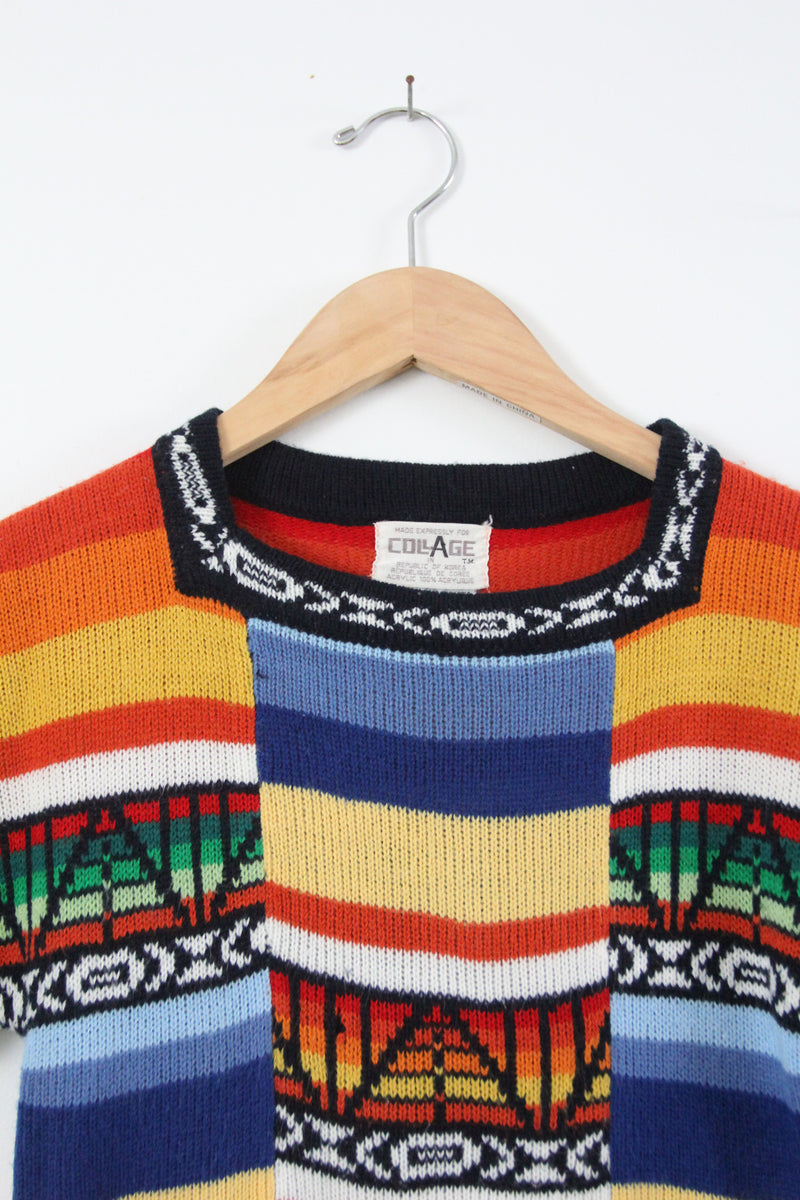 vintage 70s hippie knit top – 86 Vintage