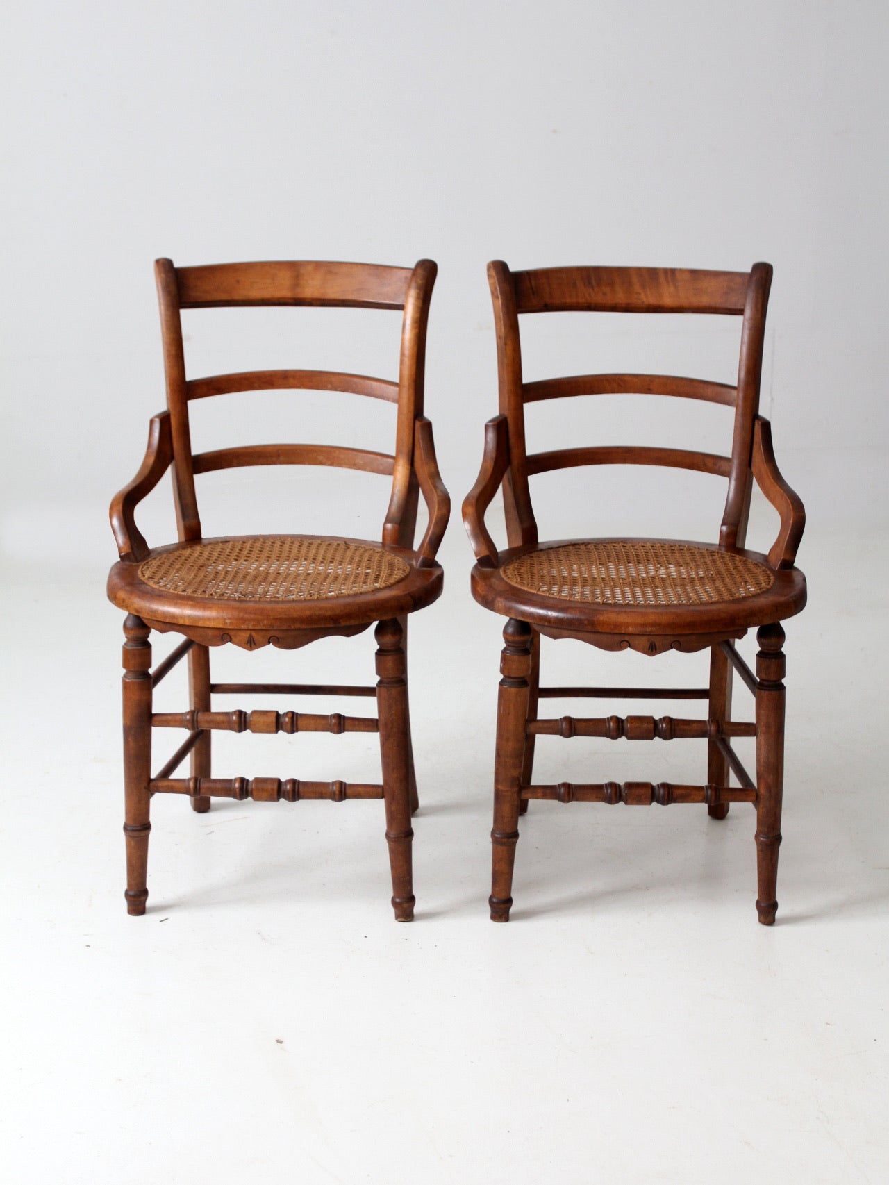 Antique cane best sale seat chairs