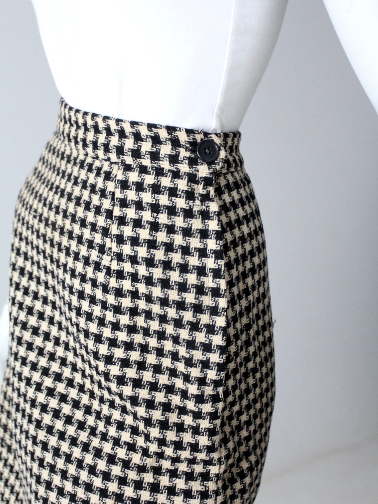 50s houndstooth skirt hotsell