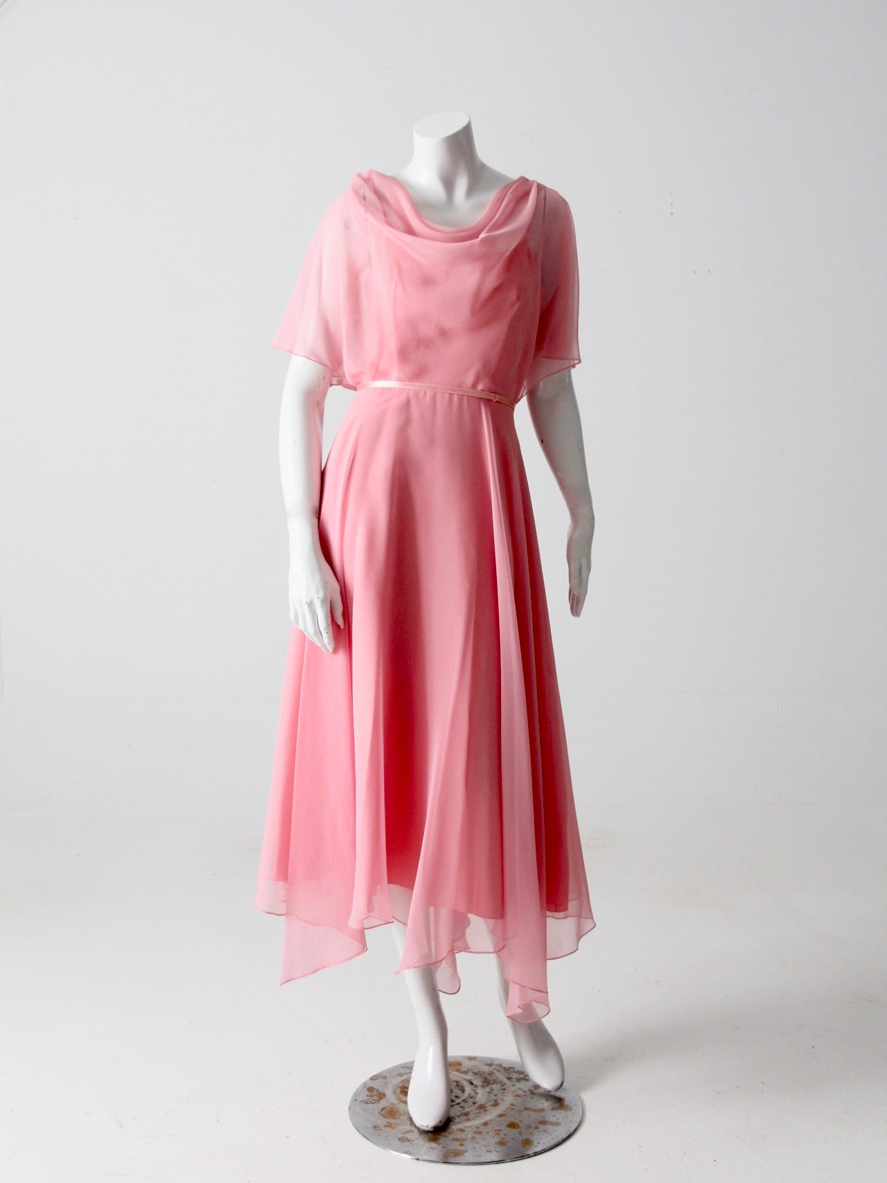 70s 2024 chiffon dress