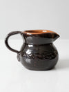 vintage studio pottery creamer pitcher