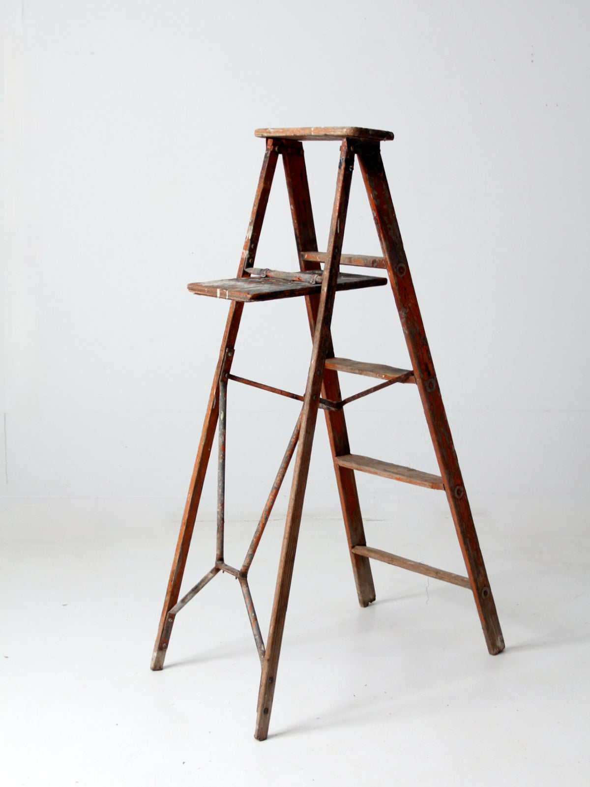 vintage rustic wooden ladder – 86 Vintage
