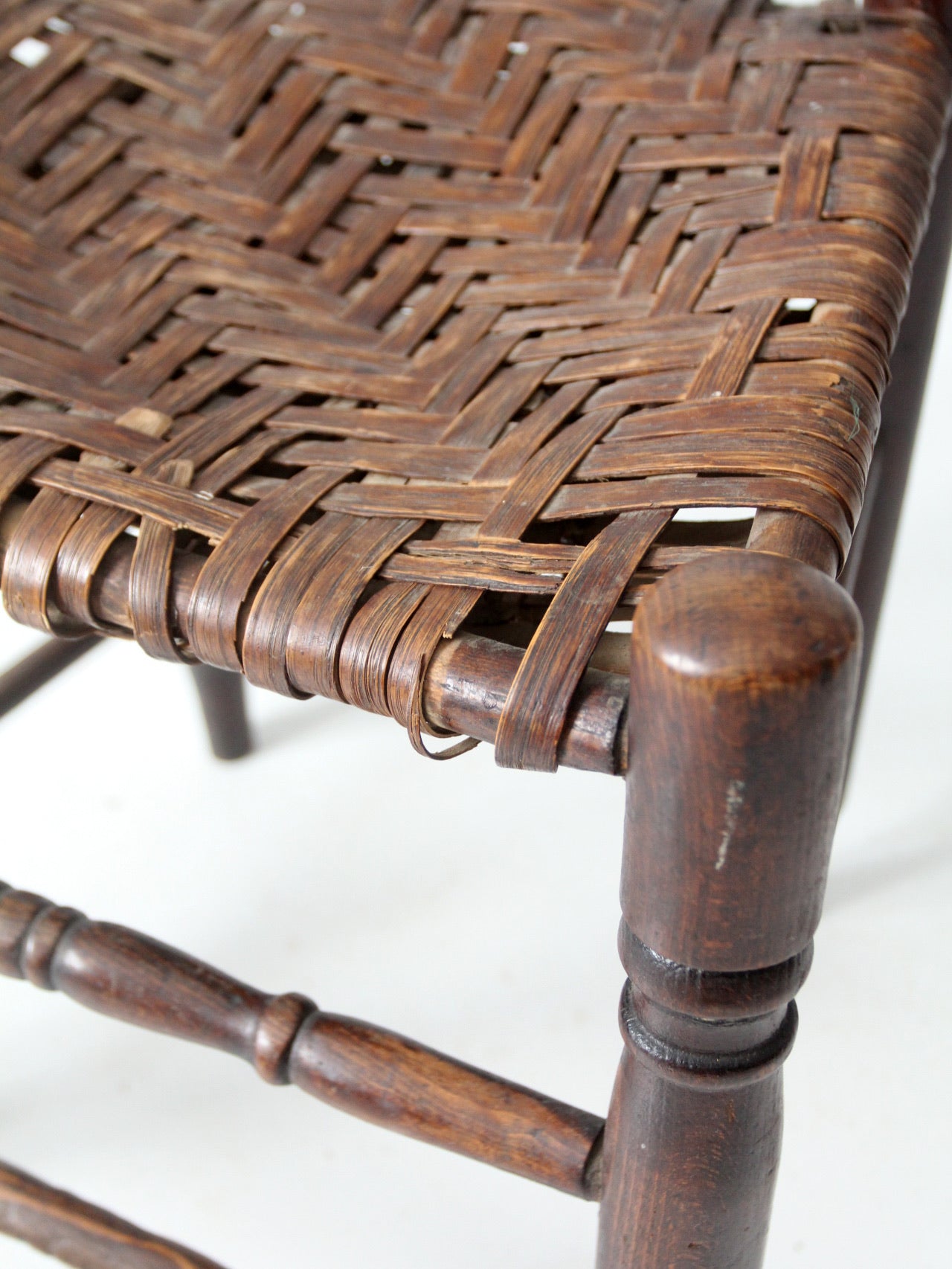 Antique discount woven chairs