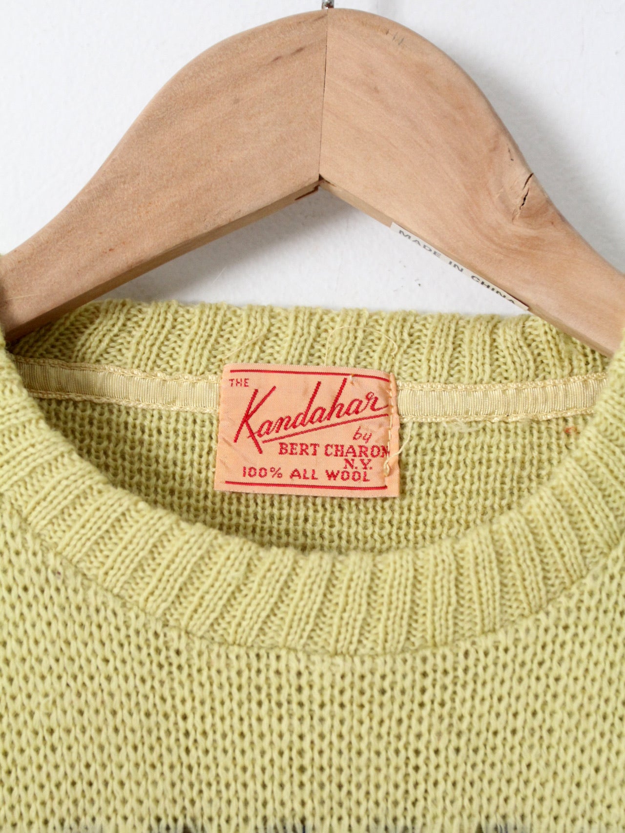 vintage 50s sweater by The Kandahar – 86 Vintage