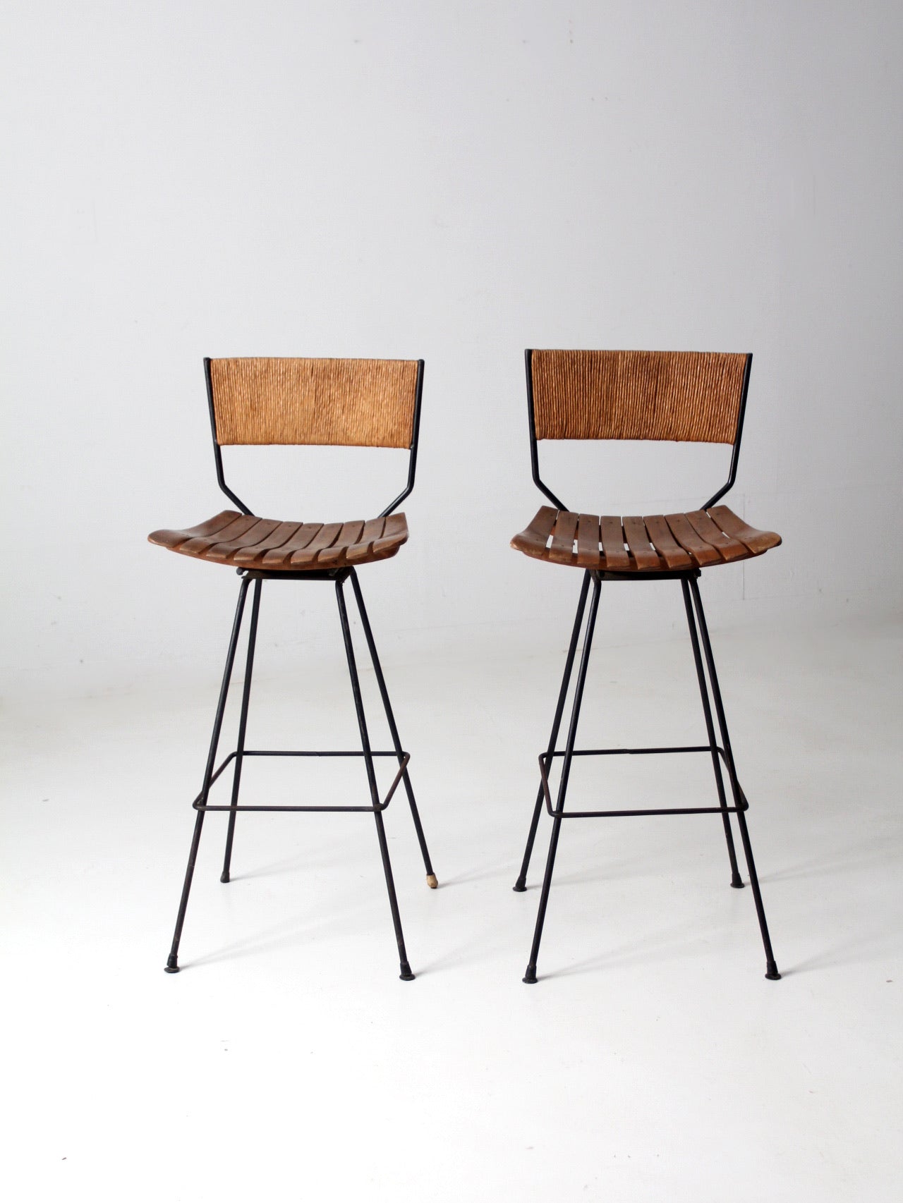 Vintage mid discount century bar stools