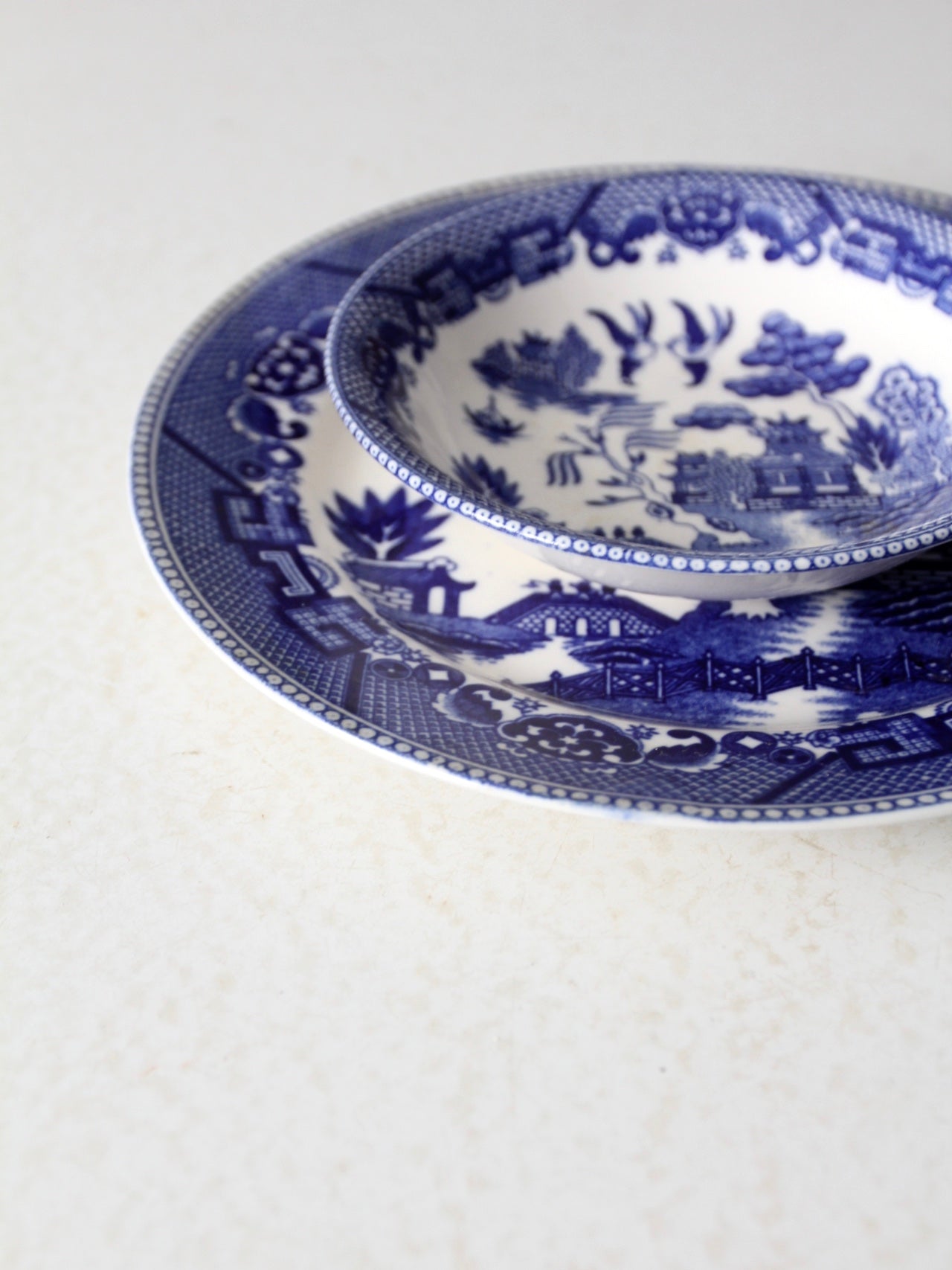 Willow ware clearance dishes