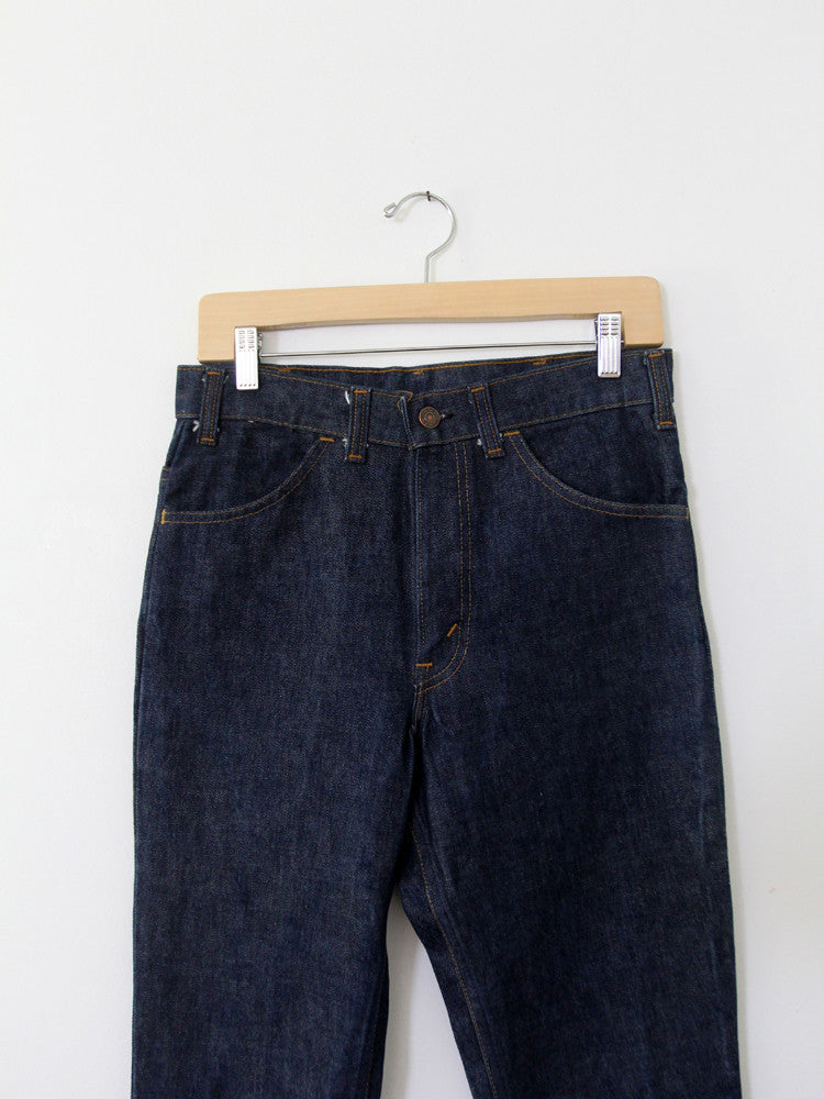Vintage Levis 646 Denim Jeans / Waist 30 / vintage 70s flare leg levis ...