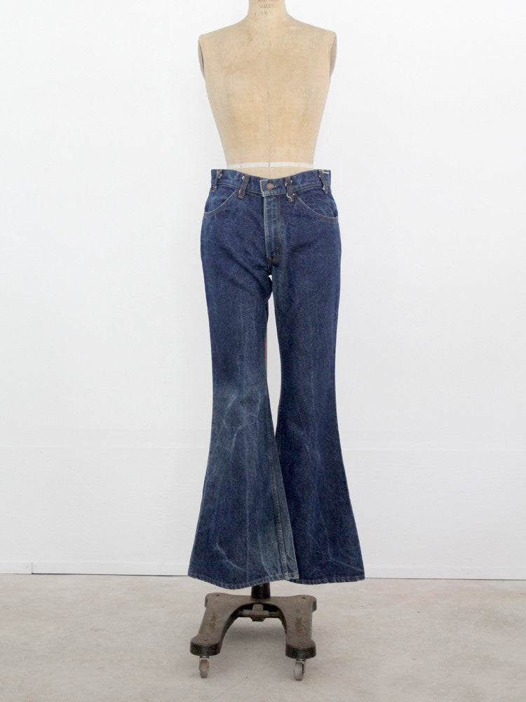 vintage Levis bell bottom jeans, 32 x 33