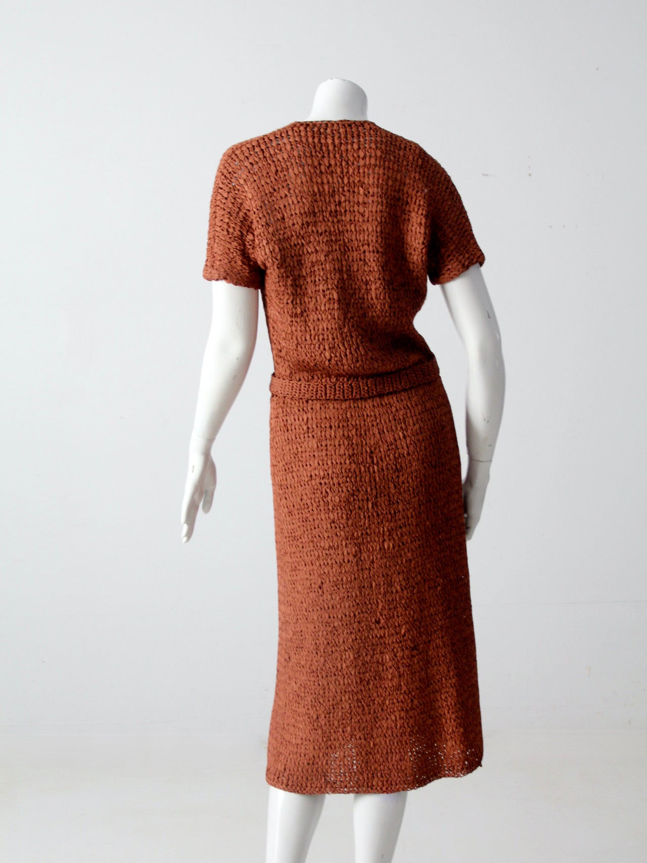 Ribbon Knit Dress