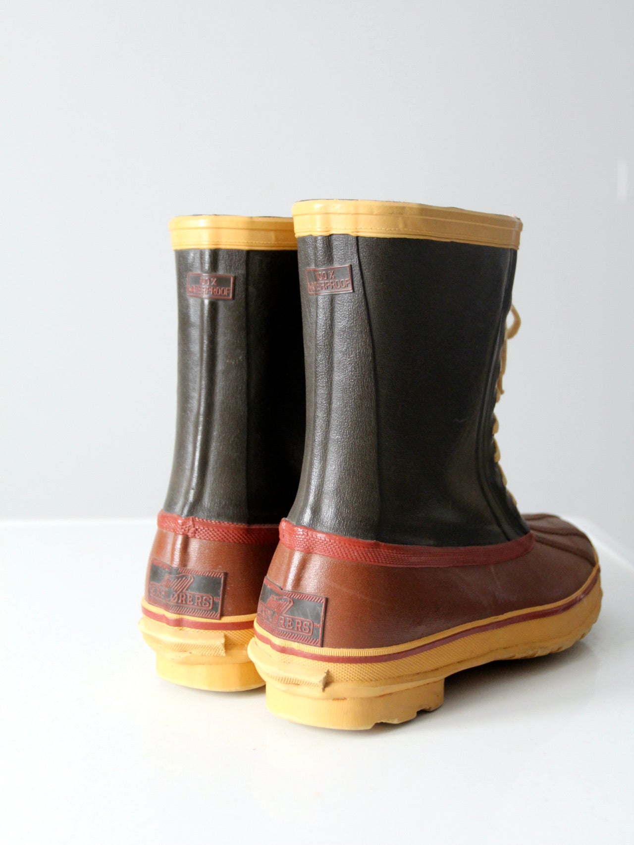 Explorers cheap rubber boots