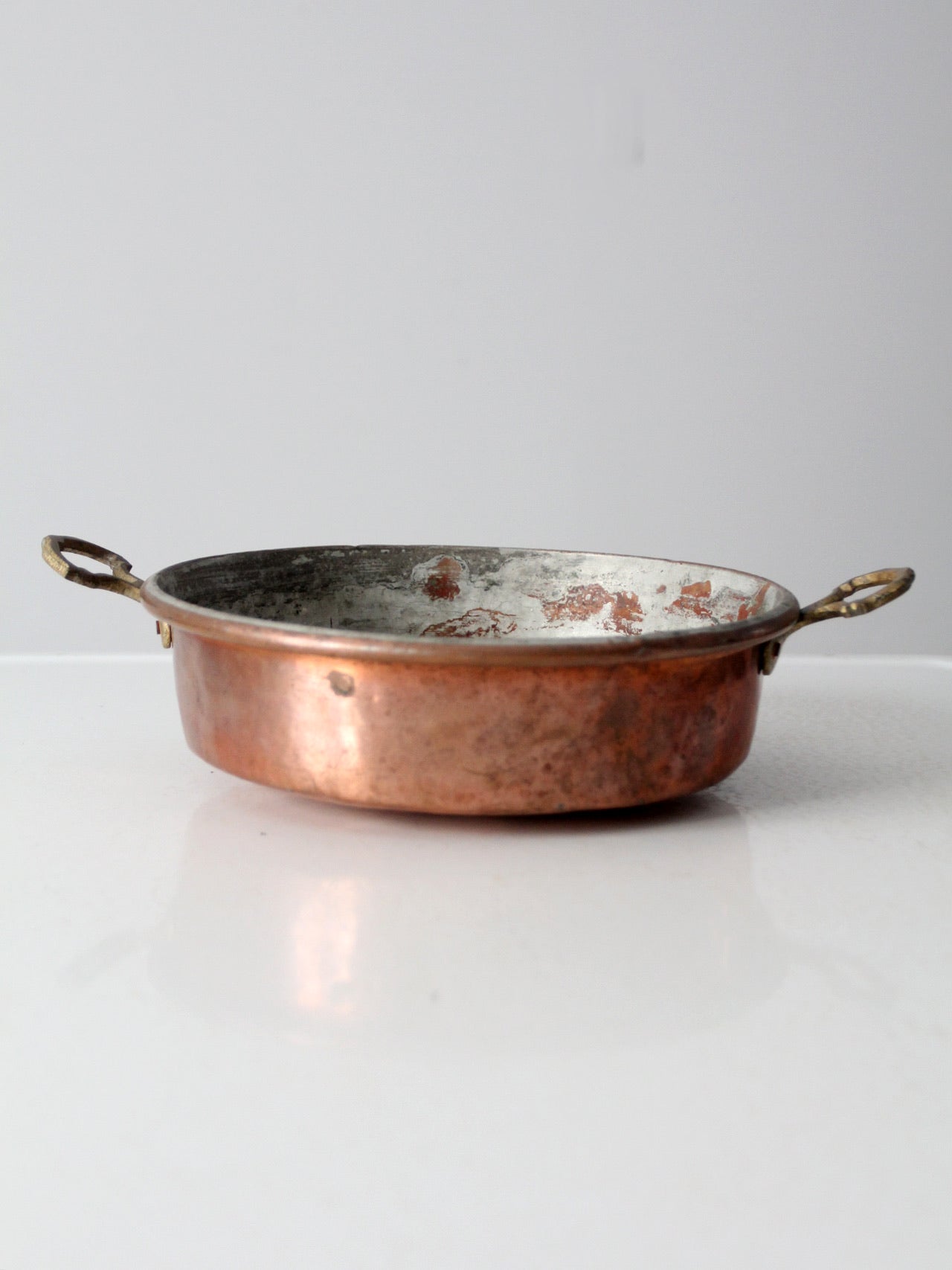 Antique Copper Pan high quality Wok Style