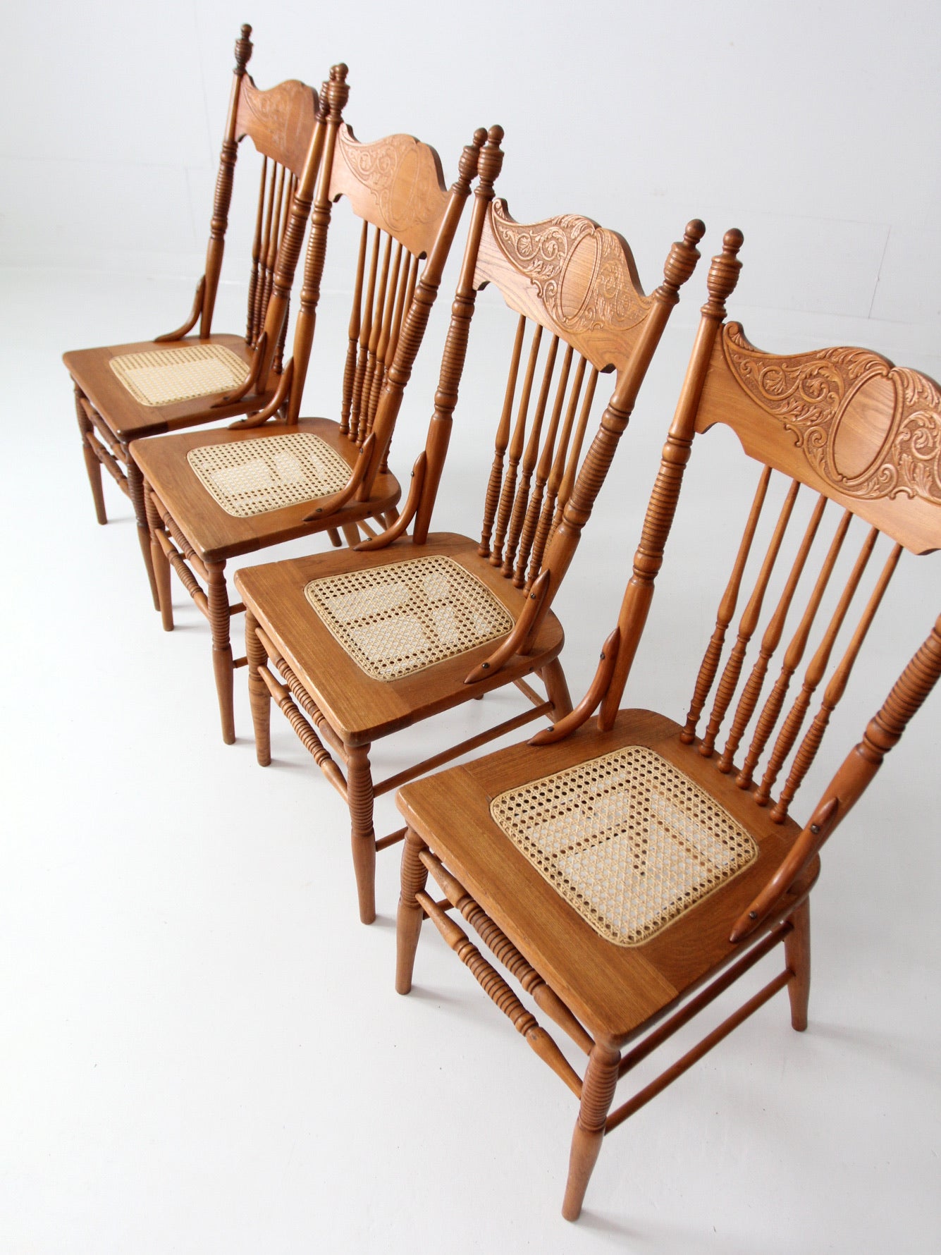 Pressed back discount chairs for sale