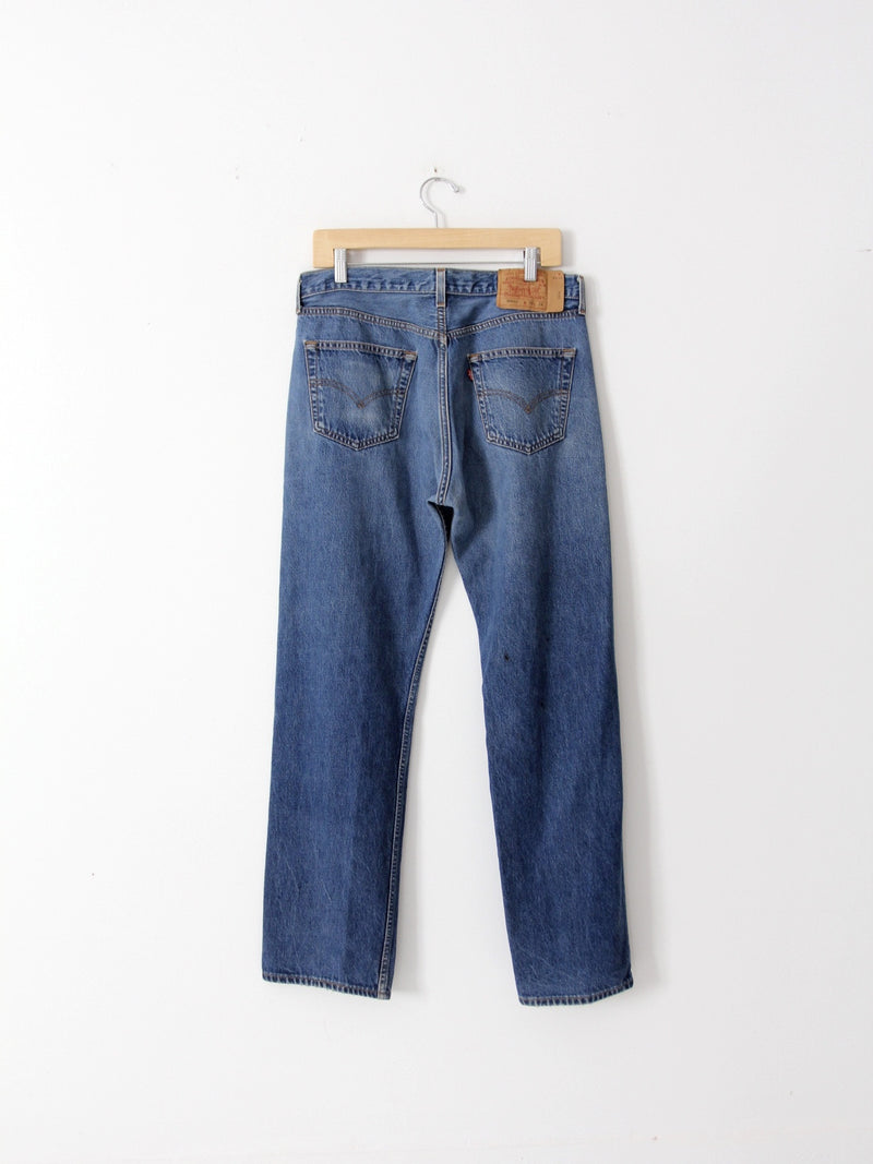 vintage Levi's 501xx denim jeans, 33 x 31 – 86 Vintage
