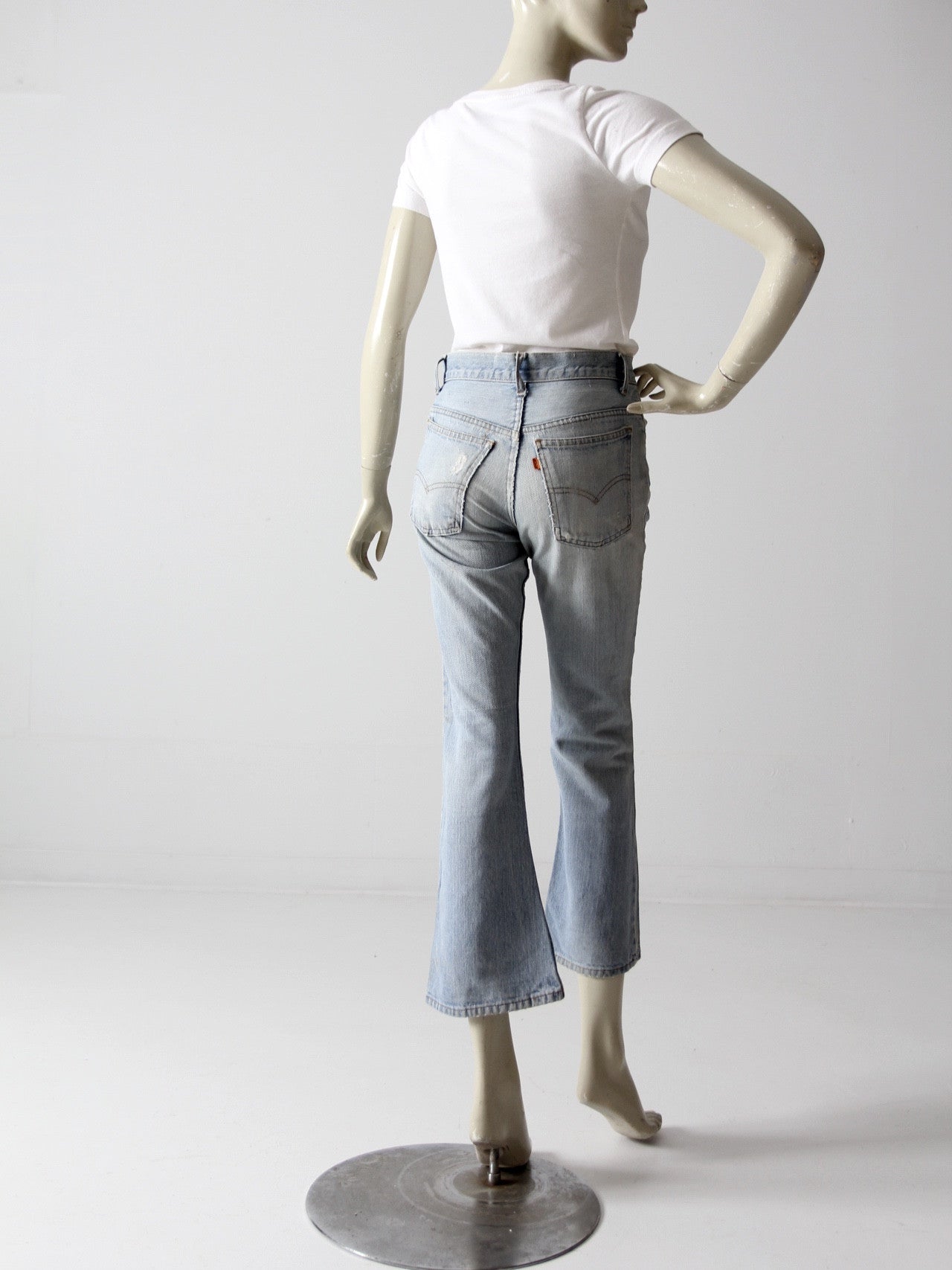 Levis hot sale cropped flare