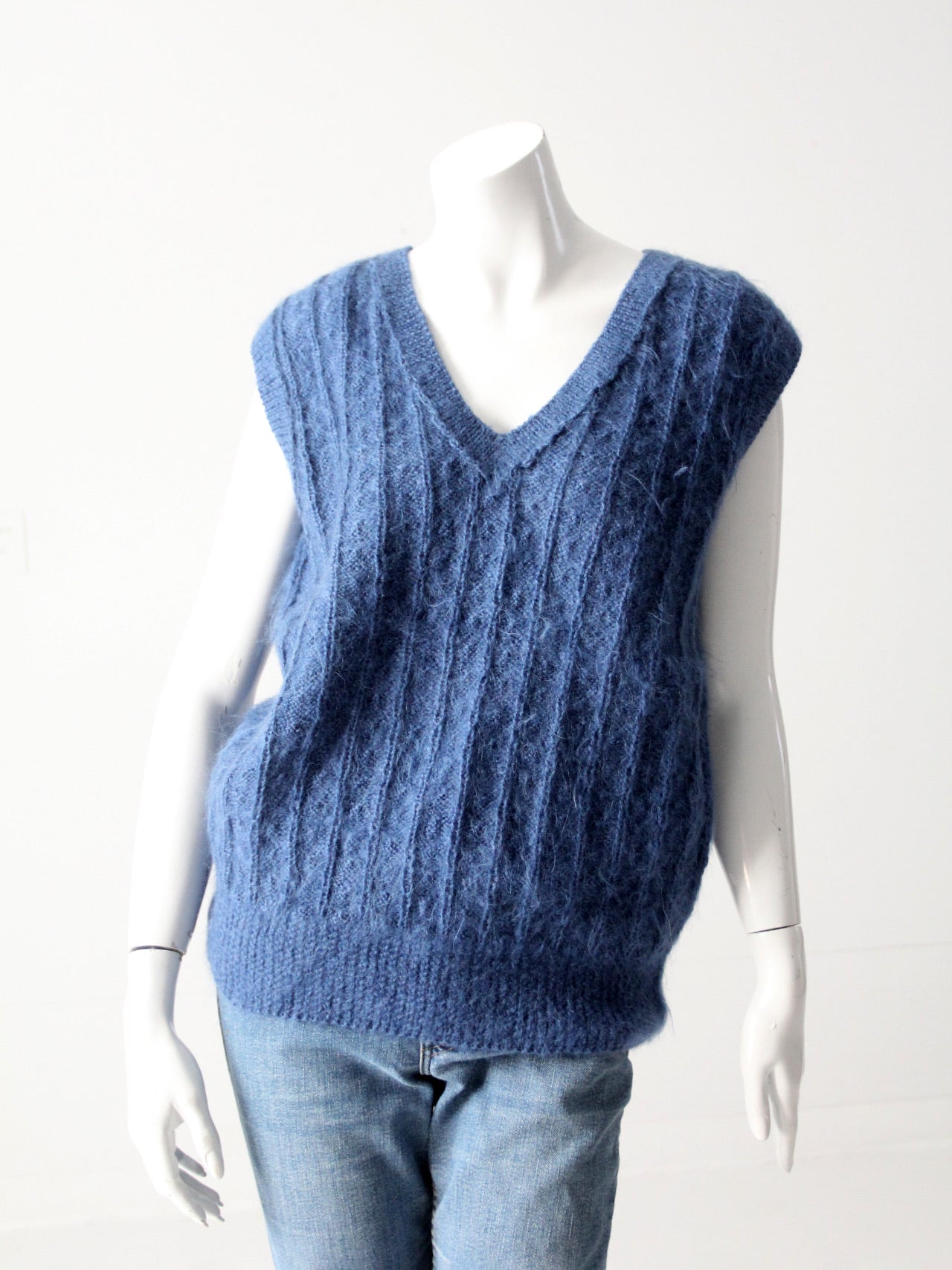 Vintage sweater store vest