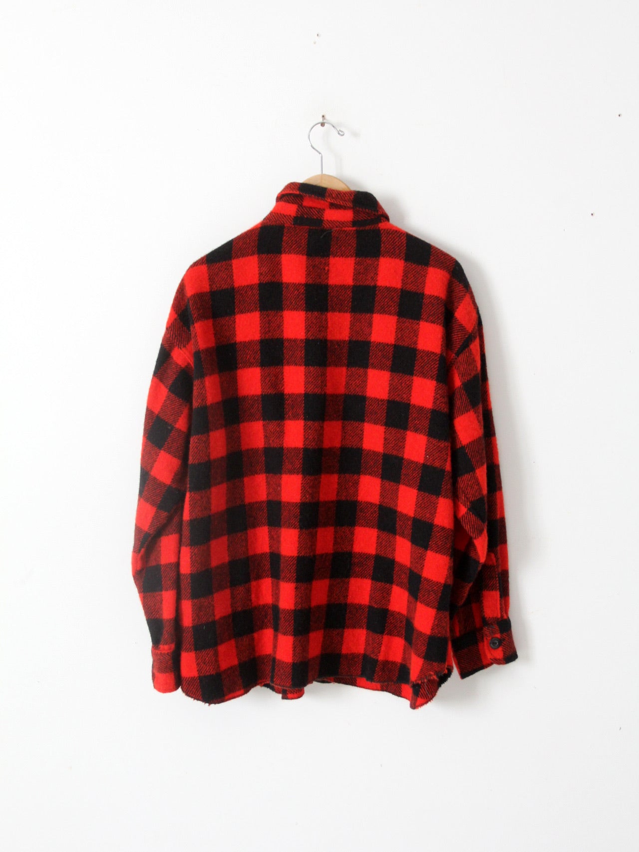 vintage 50s red flannel shirt – 86 Vintage