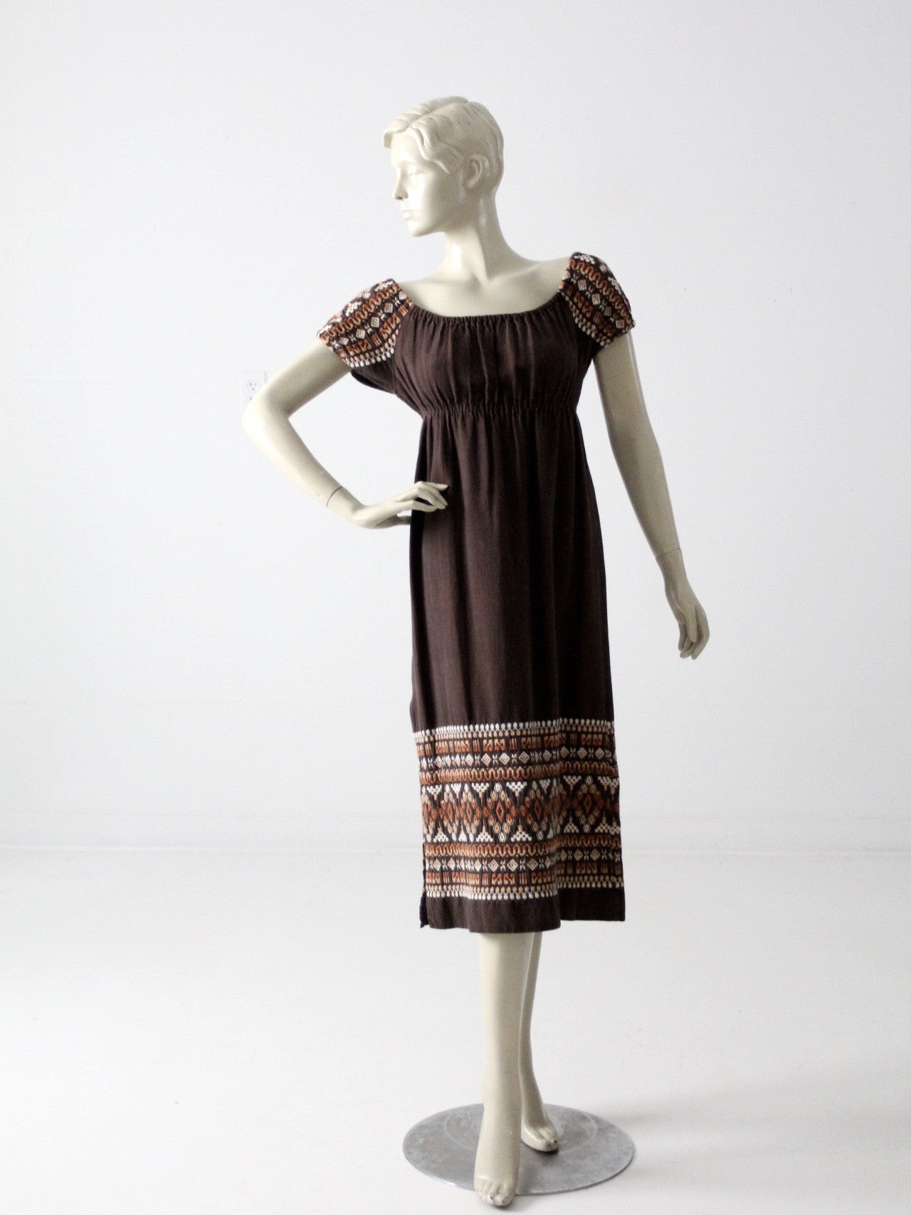 70s 2024 peasant dress