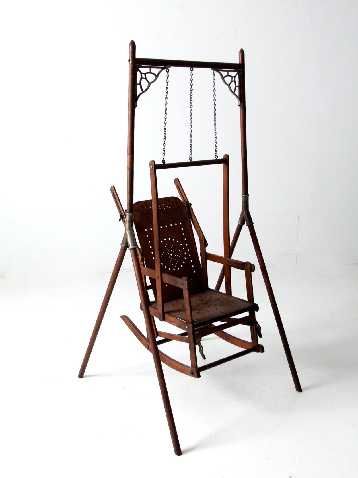 Antique swing online chair