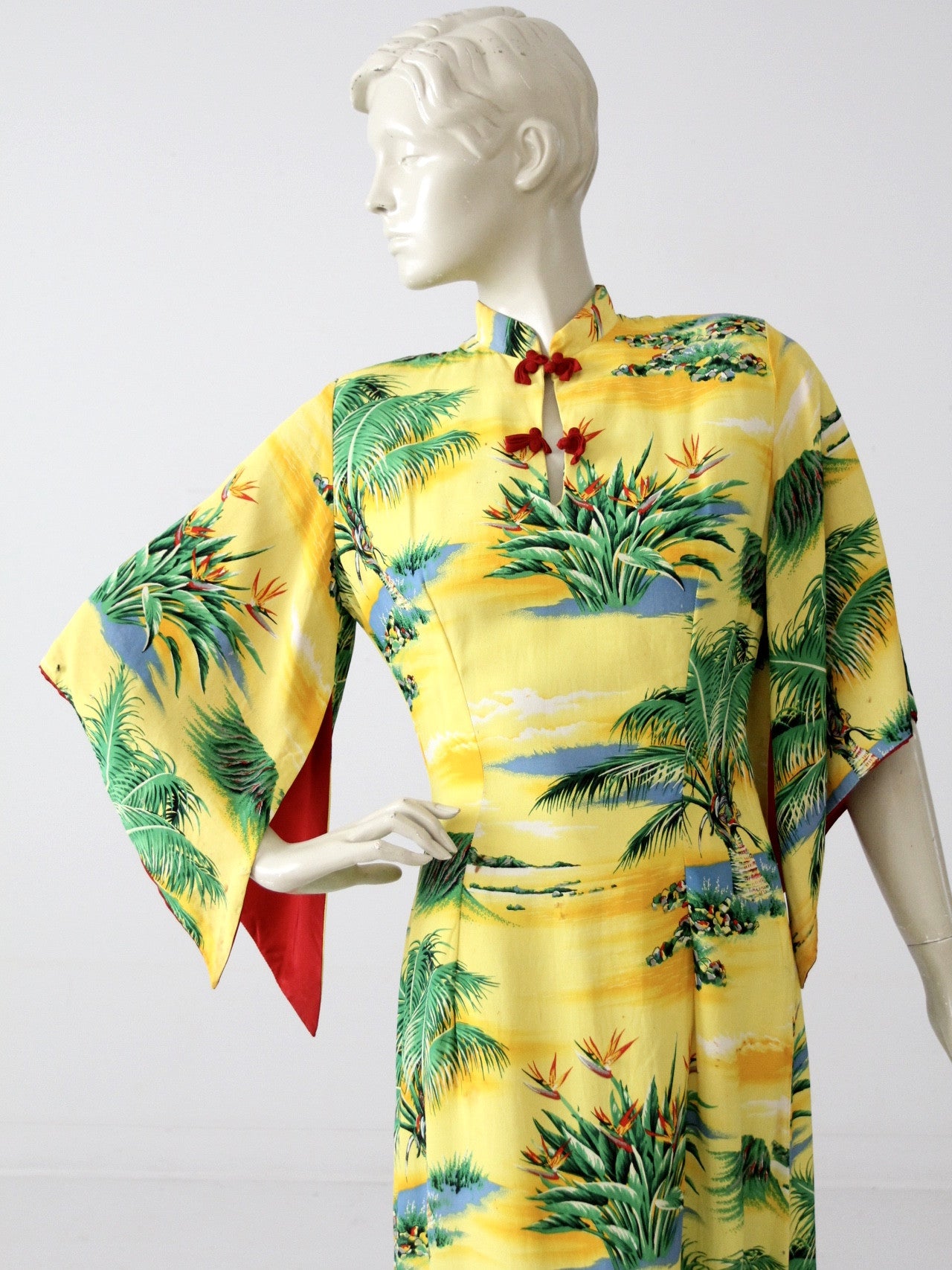 Vintage hawaiian hotsell dress 50's