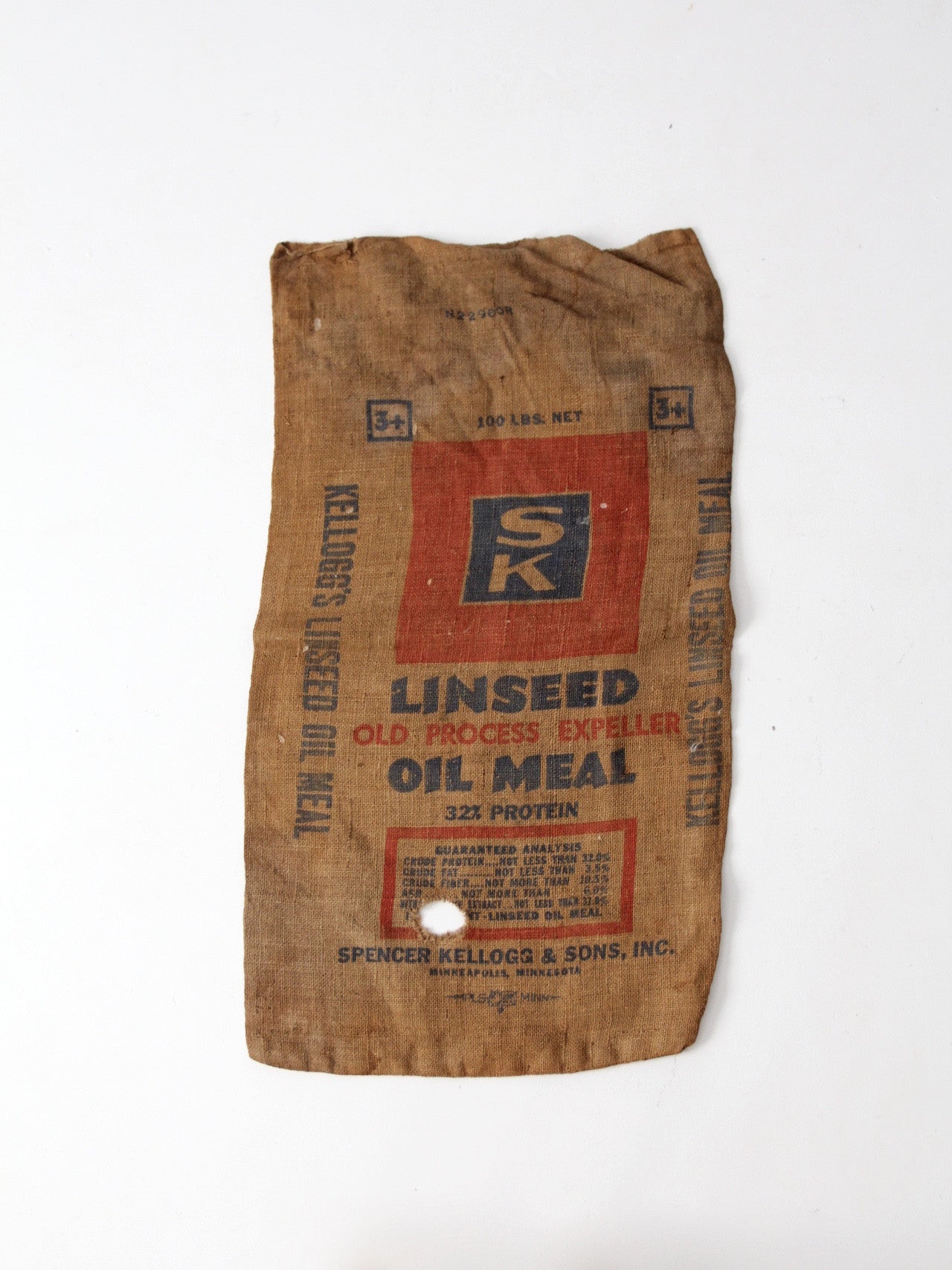 Antique burlap online sacks