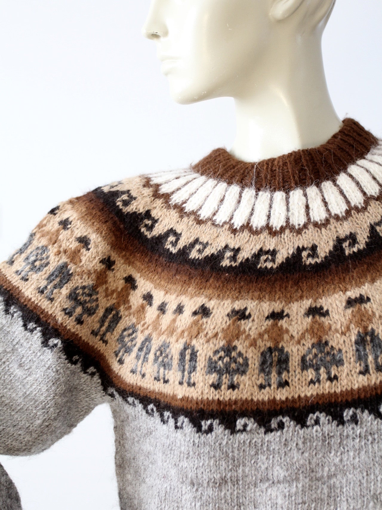 Vintage on sale alpaca sweaters