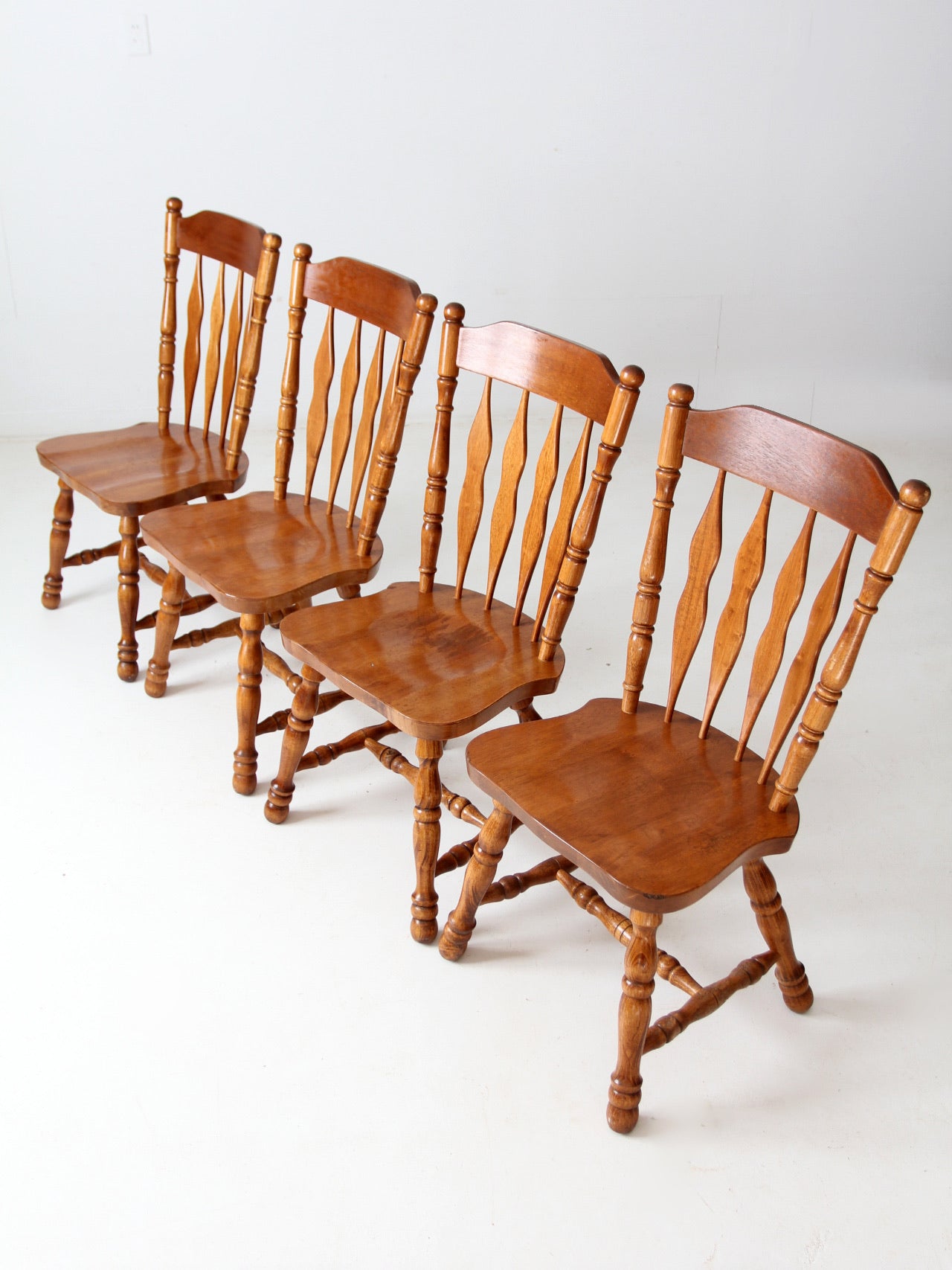 Old oak dining online chairs