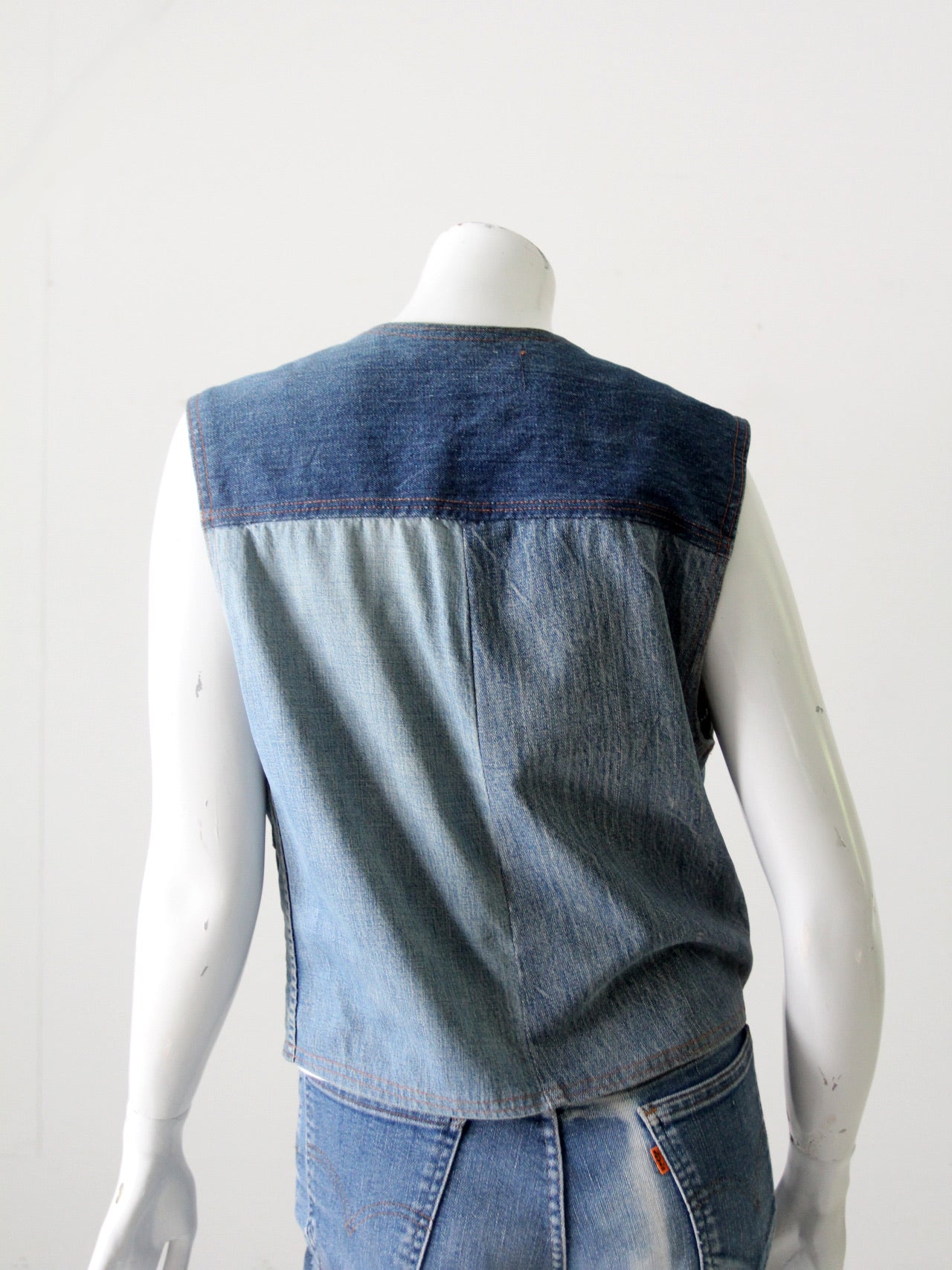 Custom Jean Vest  Peightons Closet