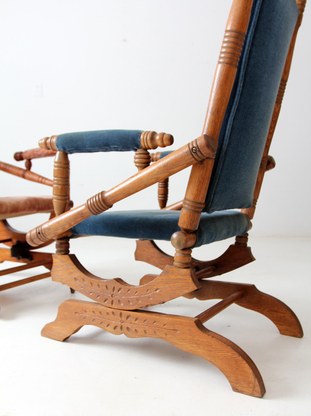 Vintage platform 2025 rocking chair