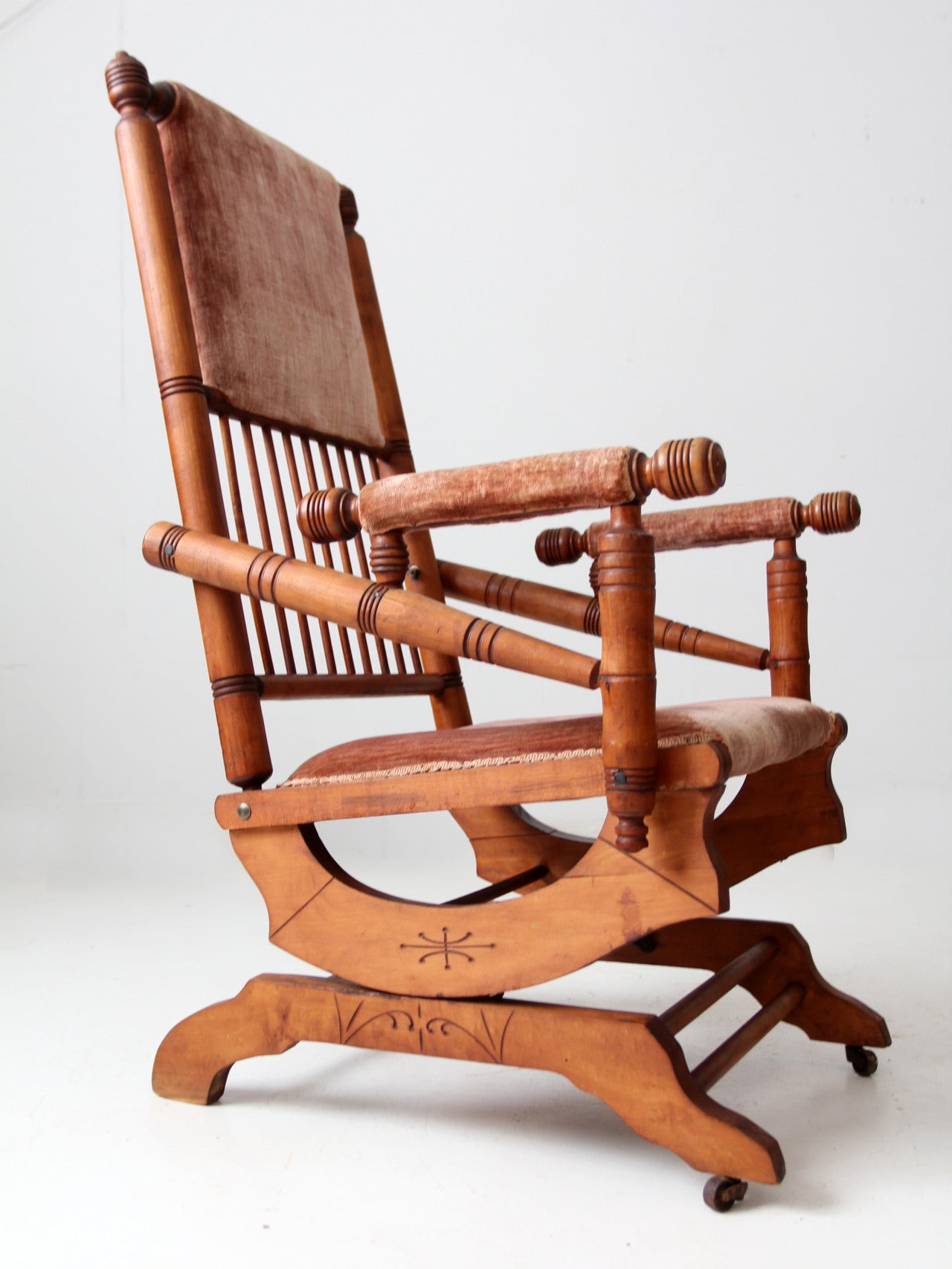 Vintage platform 2025 rocking chair