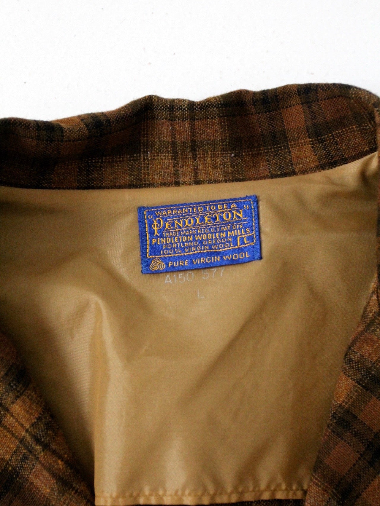 Vintage Men s Pendleton Plaid Blazer