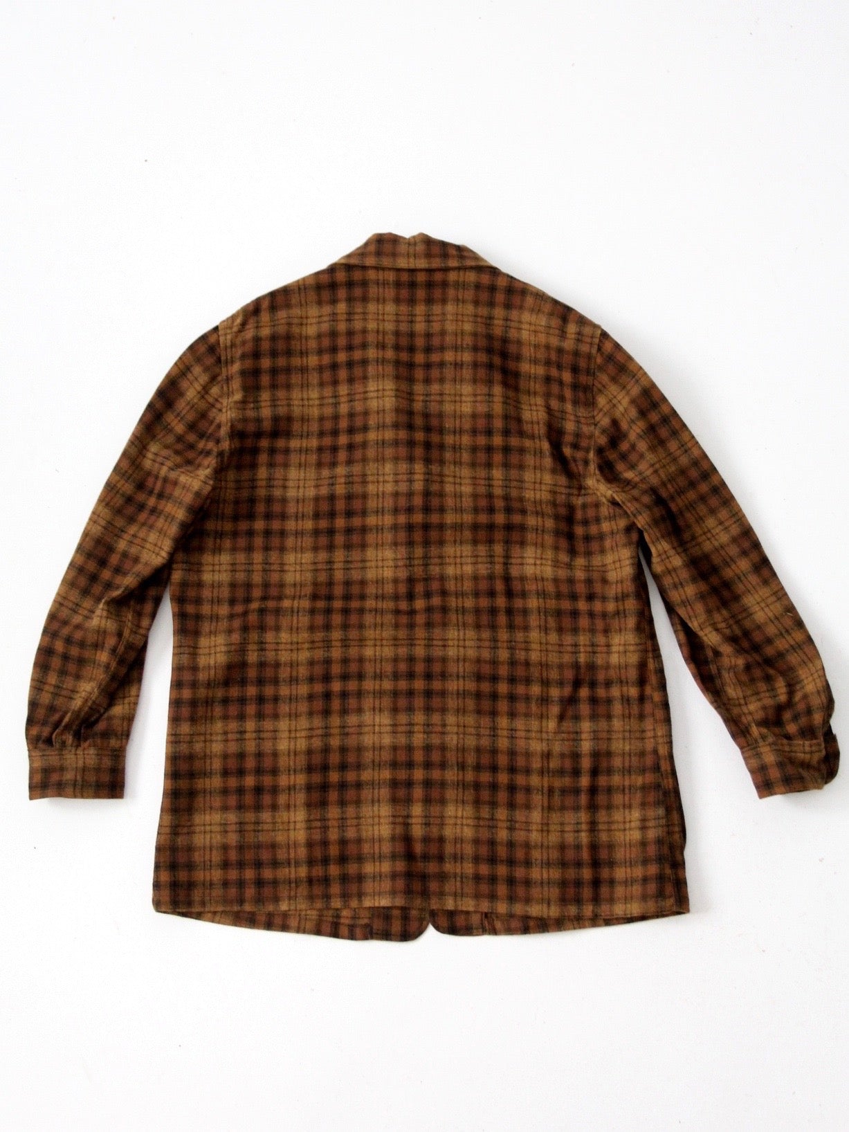 Vintage plaid hotsell jacket mens