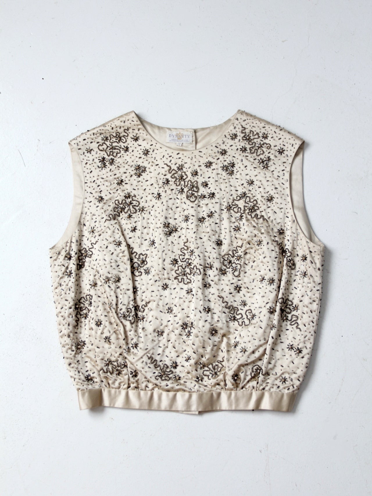 Vintage Beaded selling Top