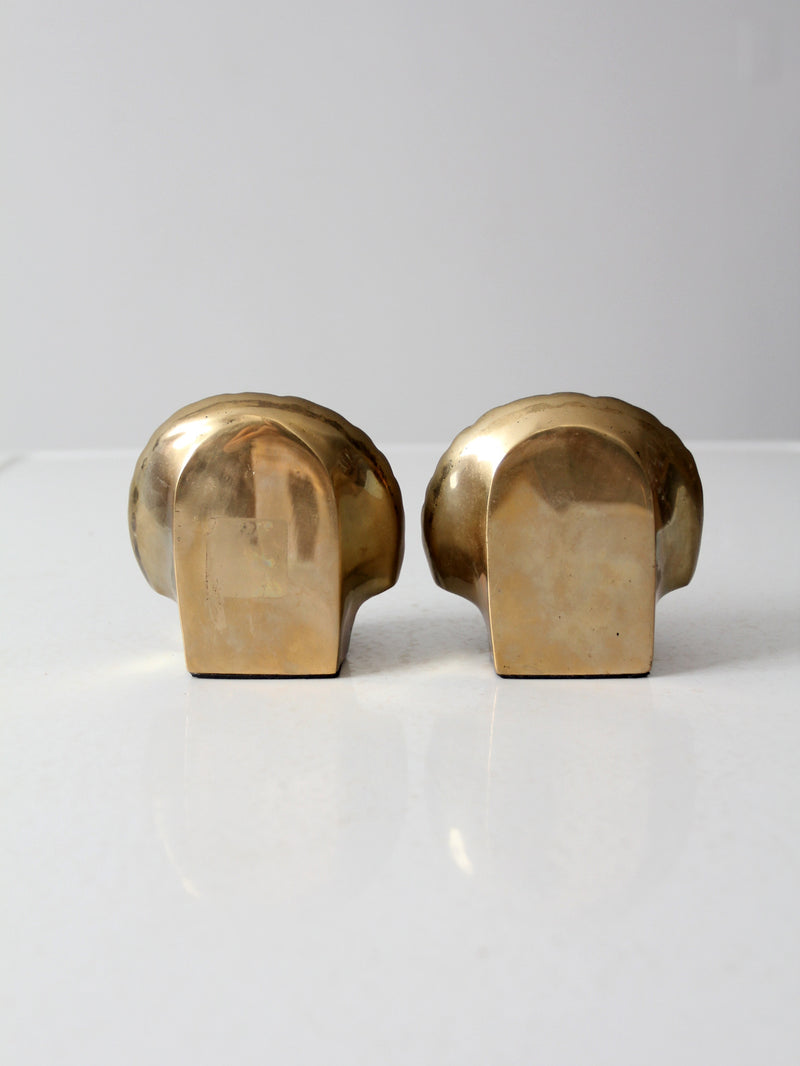 Vintage Brass Sea Shell Bookends « Inhabitat – Green Design