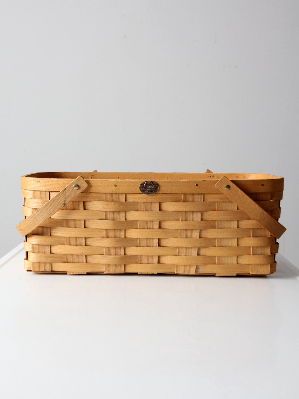 vintage Peterboro storage basket – 86 Vintage