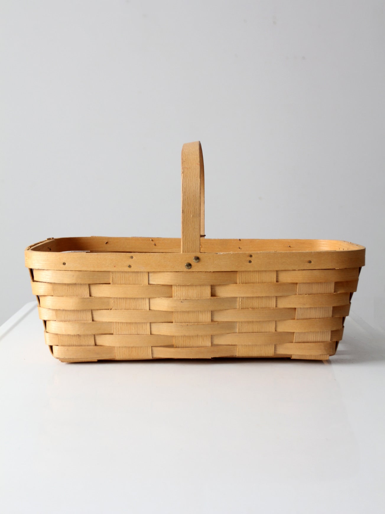 vintage Peterboro storage basket – 86 Vintage