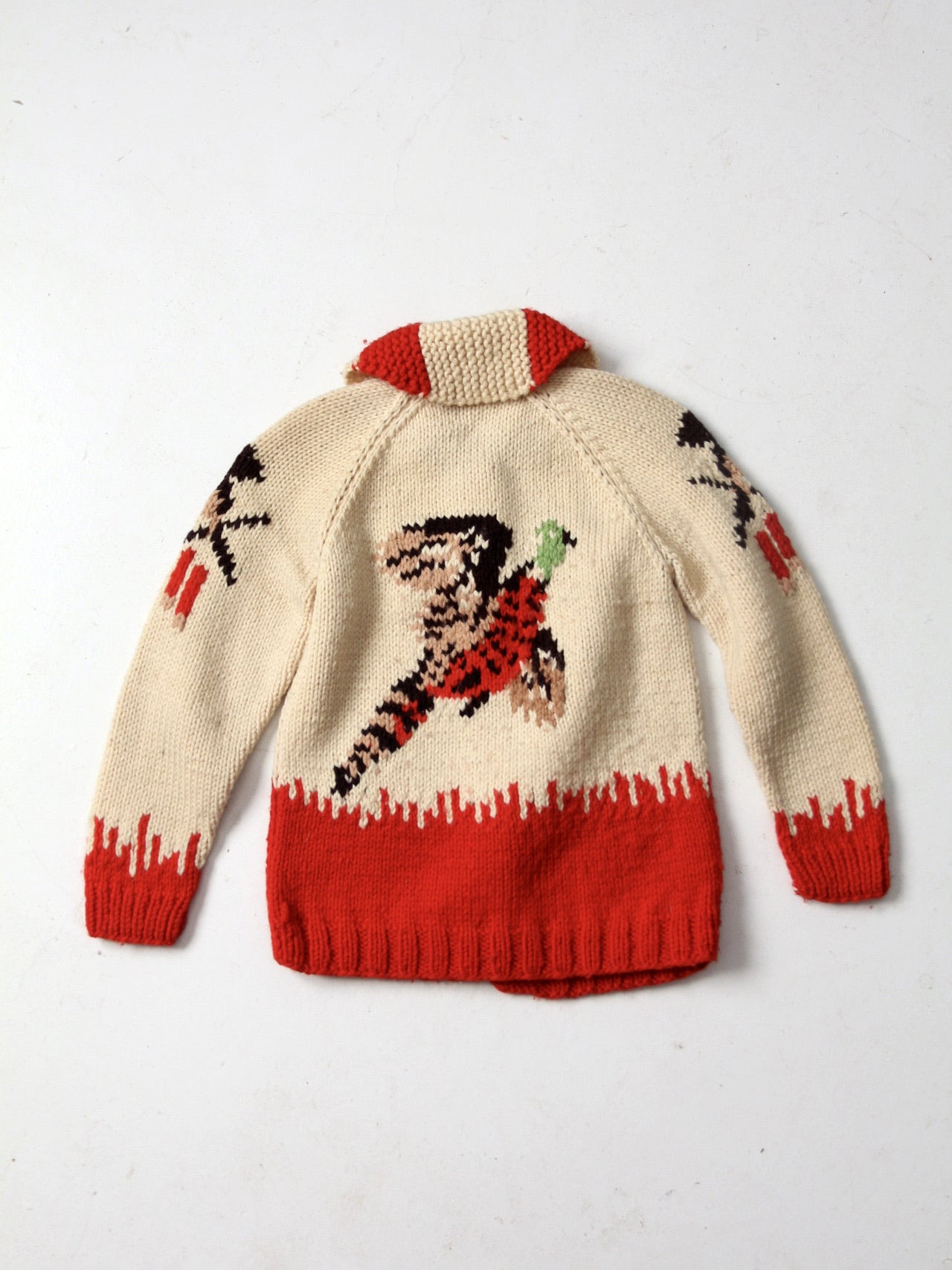 vintage cowichan style sweater – 86 Vintage