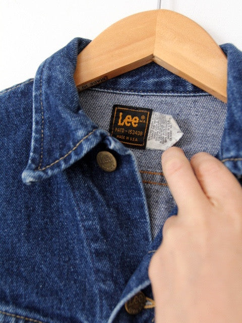 vintage 70s Lee denim jacket