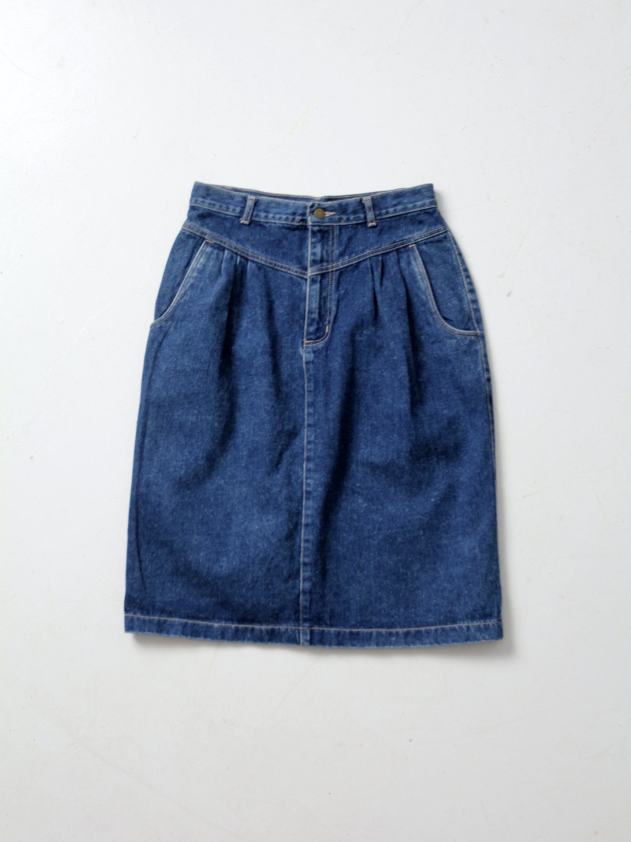 Denim skirts in the clearance 80s