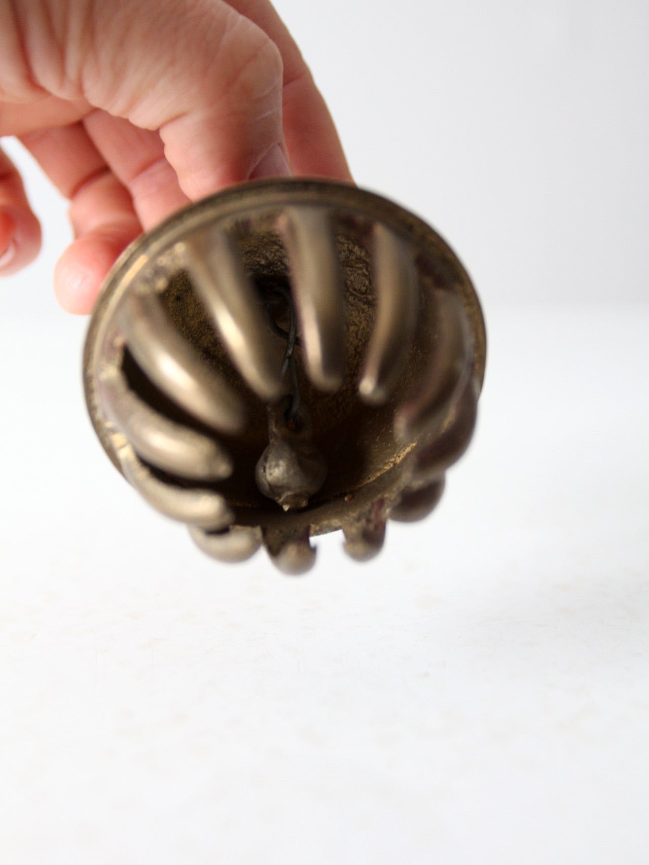 On sale Vintage Brass Elephant Claw Bell