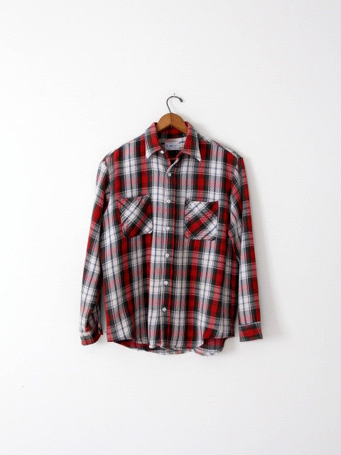 vintage 70s Big Mac plaid flannel work shirt – 86 Vintage