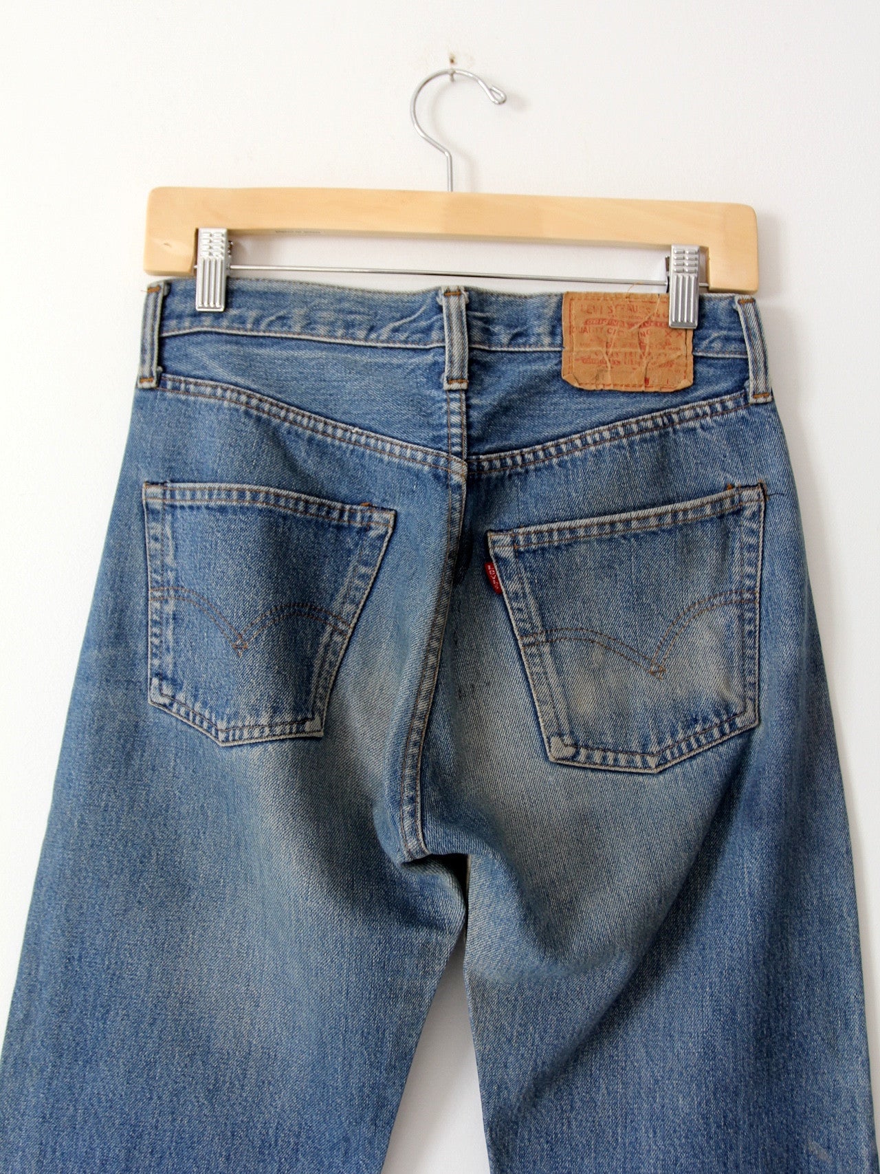 vintage Levis red line selvedge denim jeans, 29 x 31 – 86 Vintage