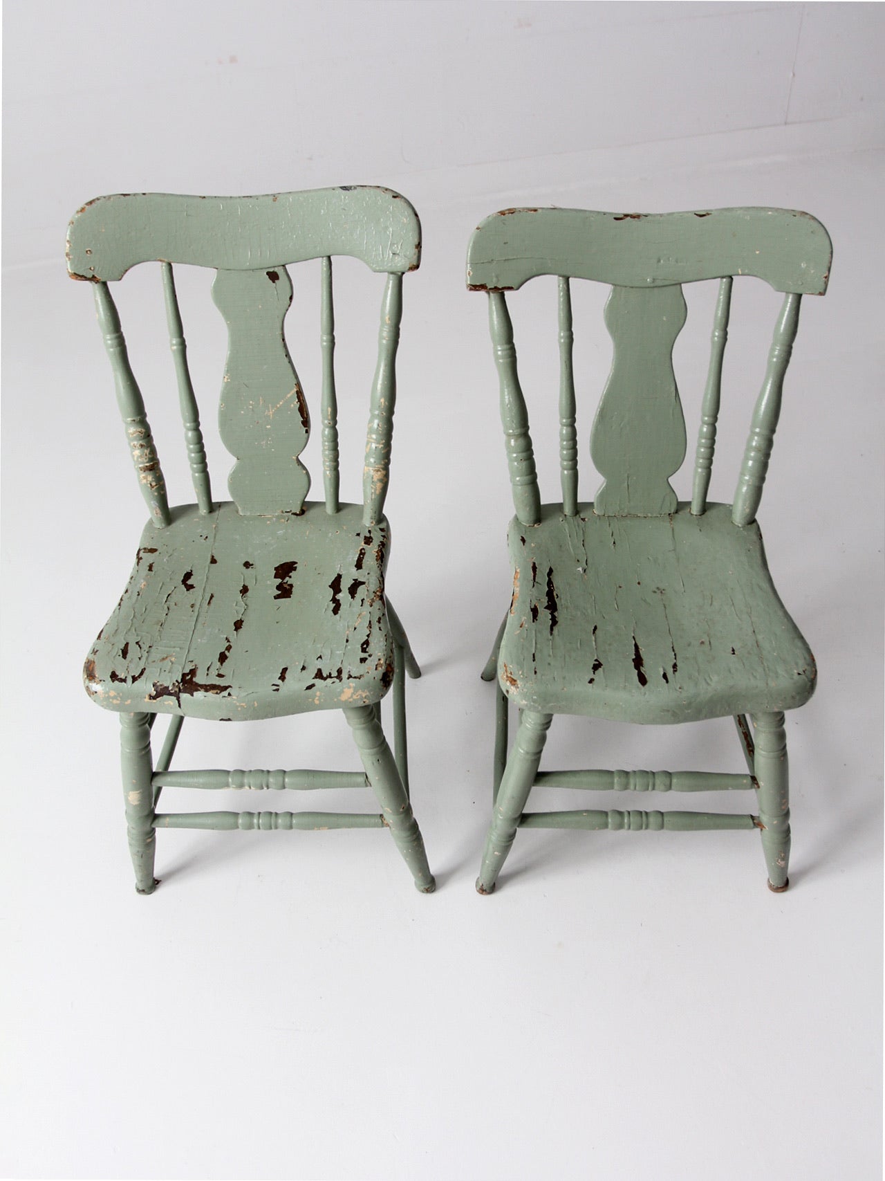 Vintage cheap painted chairs