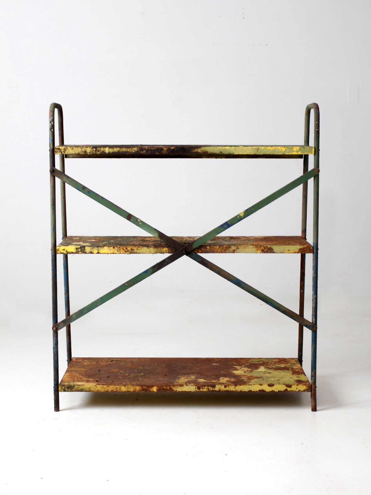 vintage iron shelf 1180*800*310