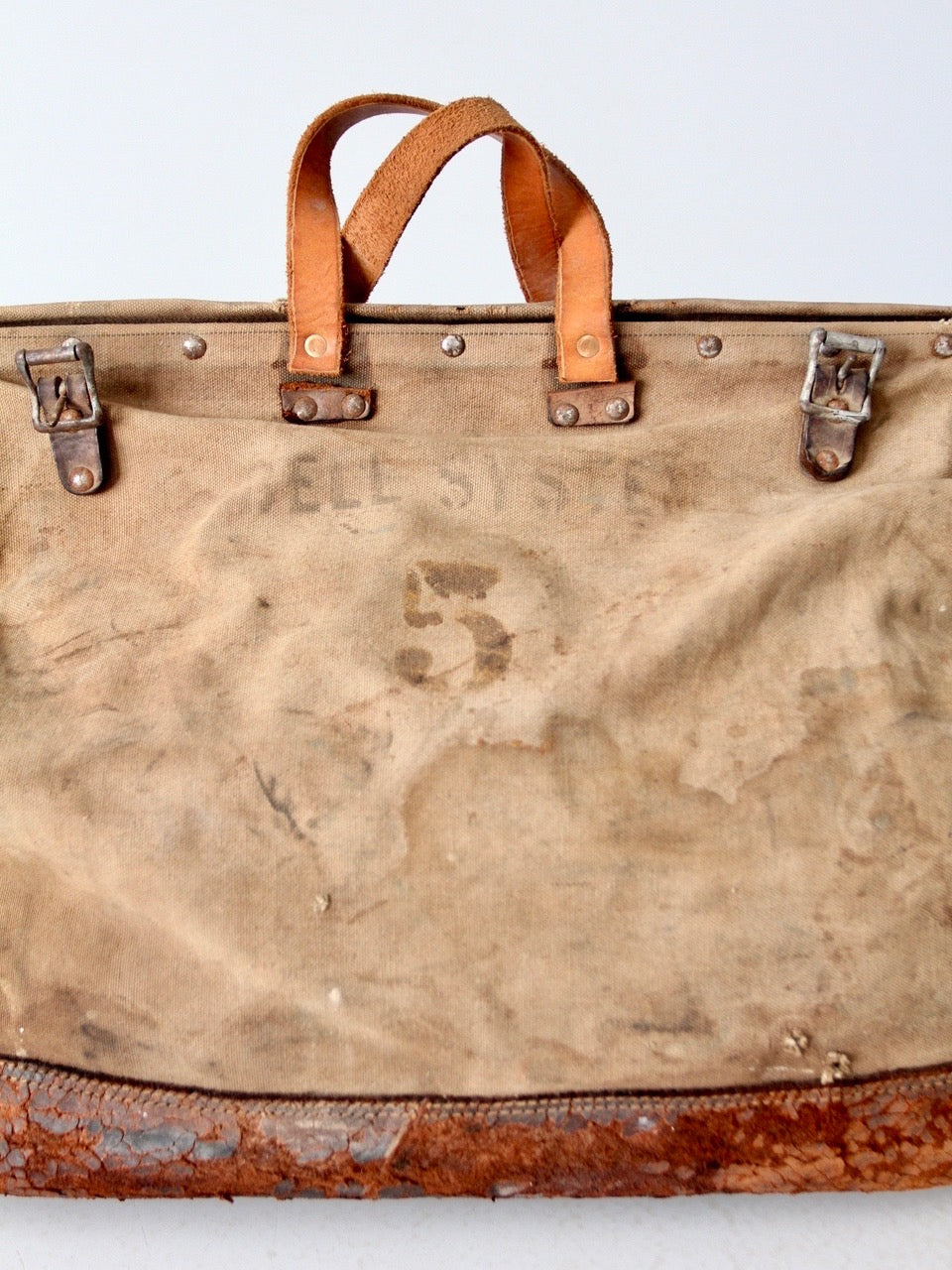 Vintage Bell System Lineman's Bag Canvas Tool Bag -  Israel