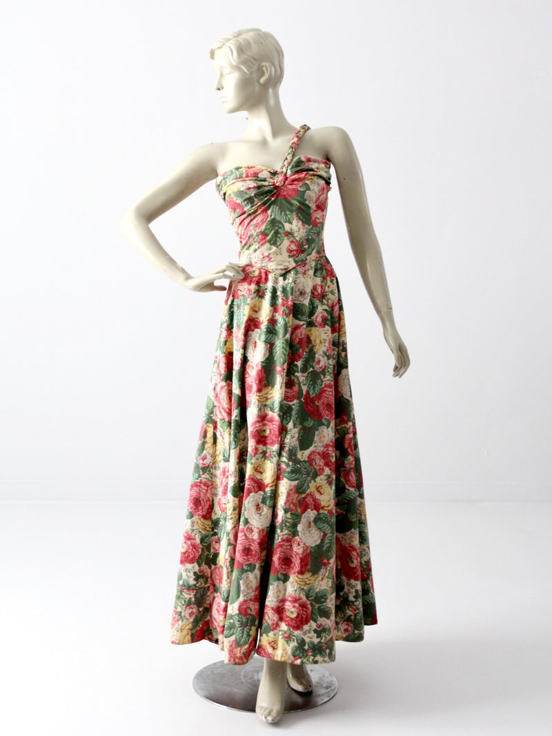 vintage 1940s maxi dress – 86 Vintage