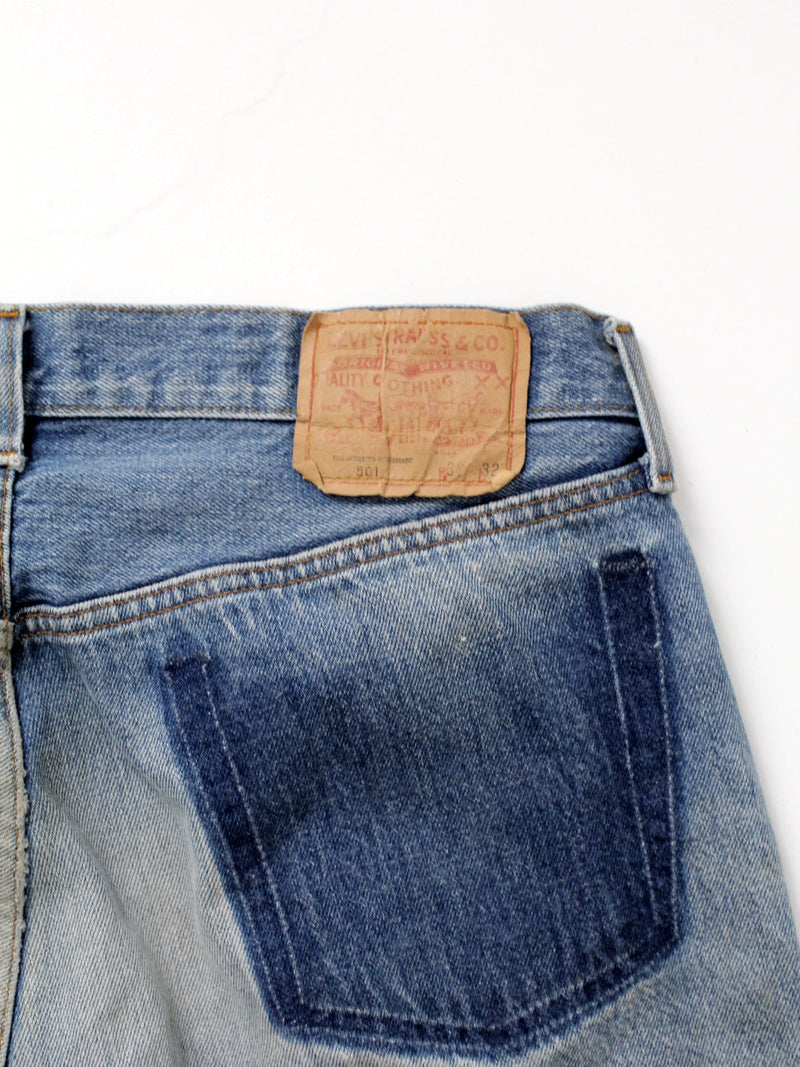 vintage Levis 501 jeans, 33 x 25 – 86 Vintage