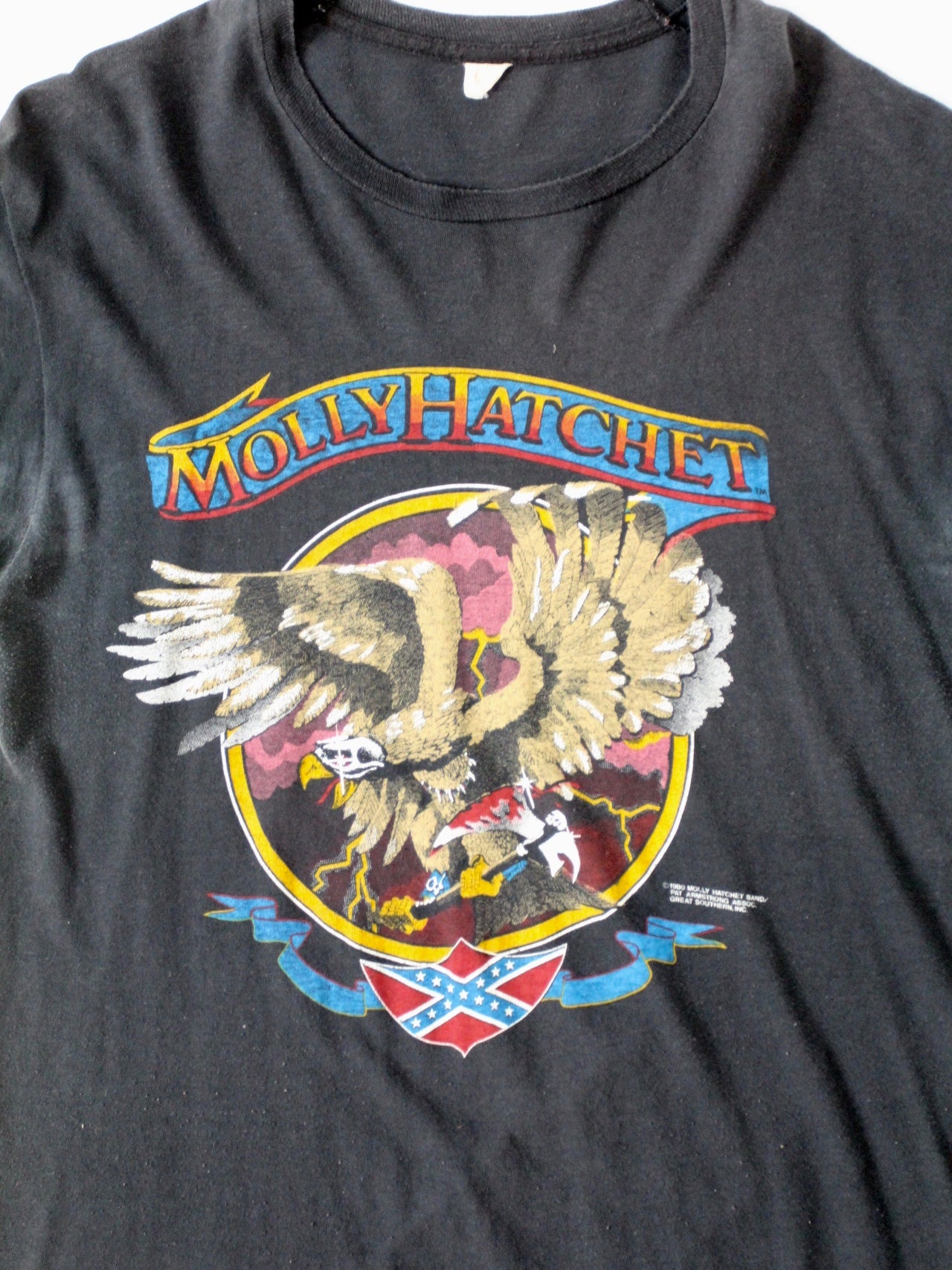 Vintage Molly Hatchet Band T-shirt, 1981 Beatin The Odds – 86 Vintage