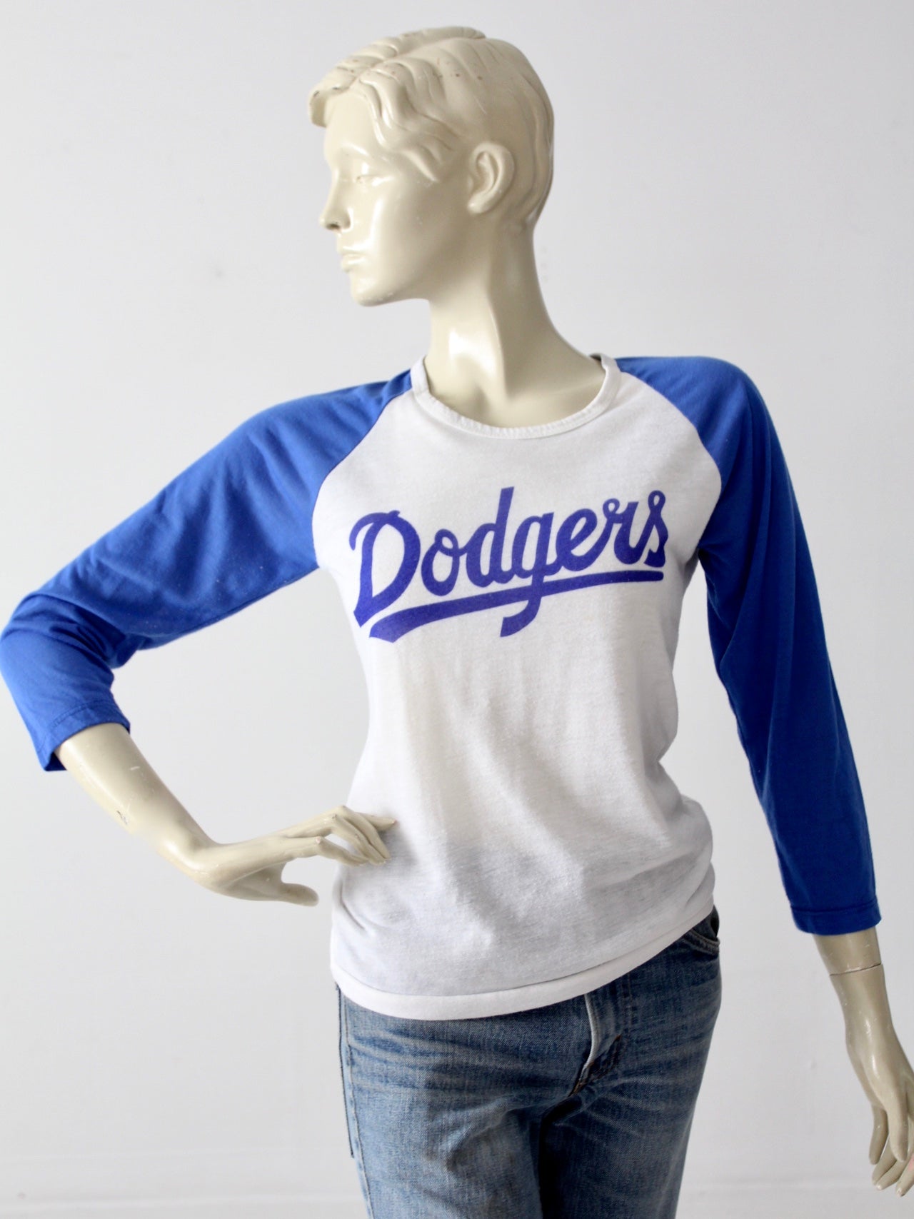  HONTOUTE Women's Baseball Graphic T-Shirts Dodger