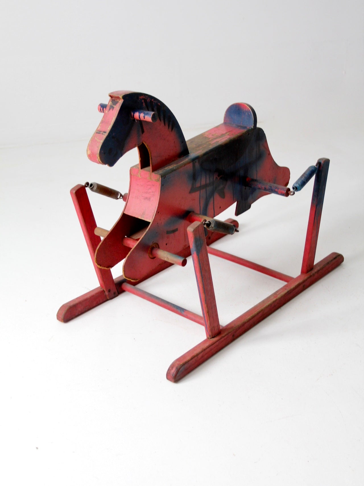 Vintage spring store rocking horse