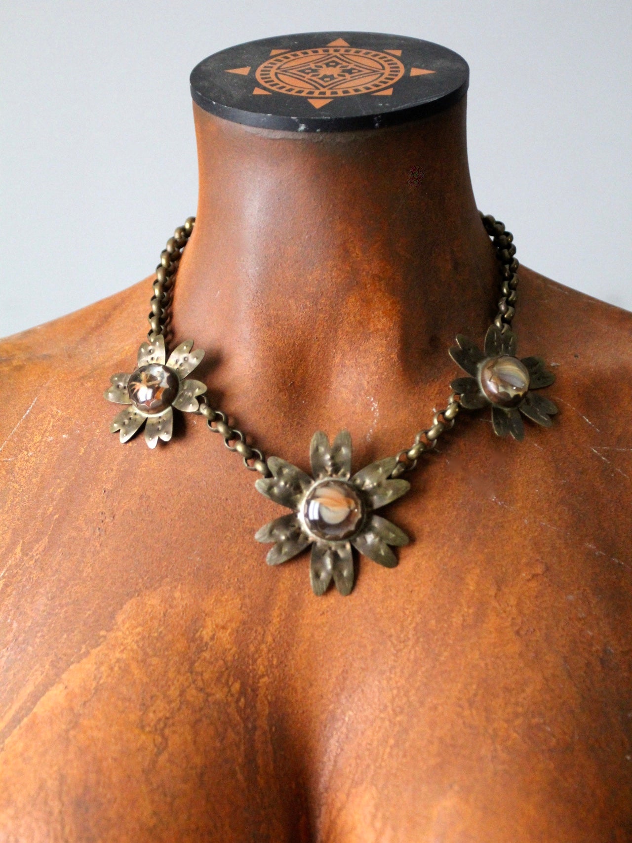 Brutalist necklace on sale